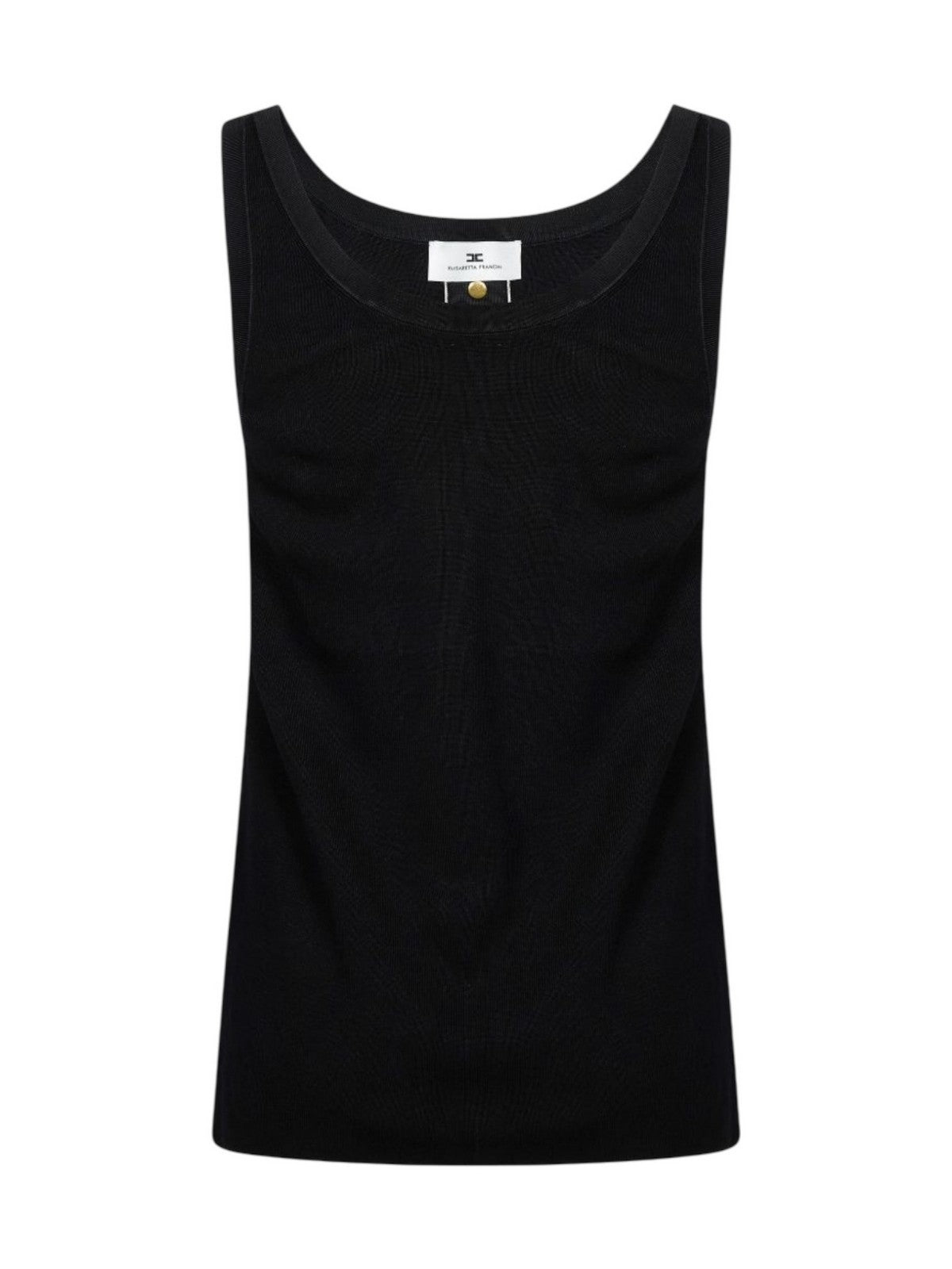 ELISABETTA FRANCHI Top Donna TK72S61E2 685 NERO/BURRO