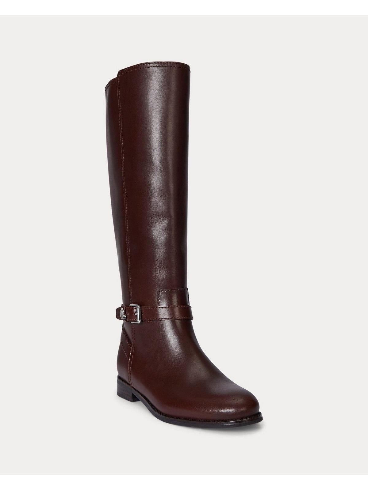 LAUREN RALPH LAUREN Stivali e Stivaletti Donna BROOKE TLL 2-BOOTS-TALL BOOT 802974383 002 DARK HICKORY gioboutiqueweb