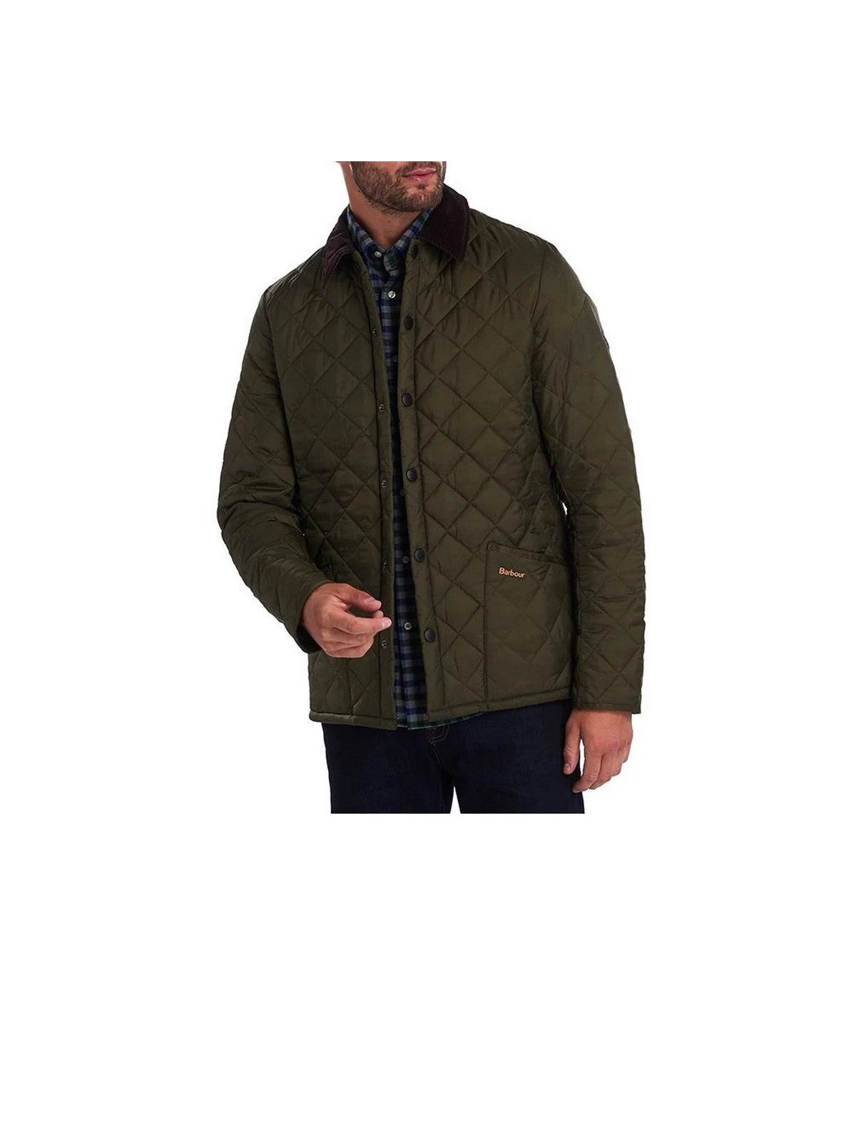 BARBOUR Giubbino Uomo Heritage Liddesdale MQU0240 OL71 Verde gioboutiqueweb