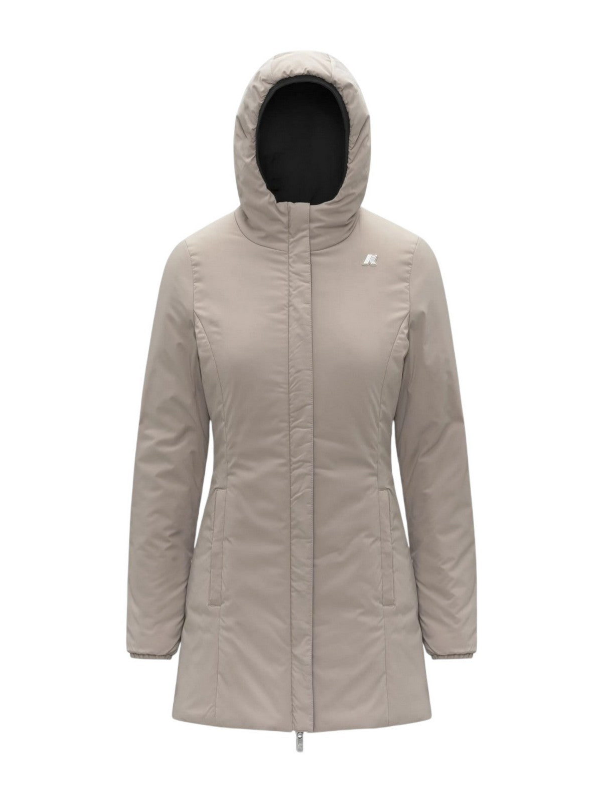K-WAY Damenjacke DENISE ST WARM DOUBLE K6128UW BC9 Black Pure - Beige C