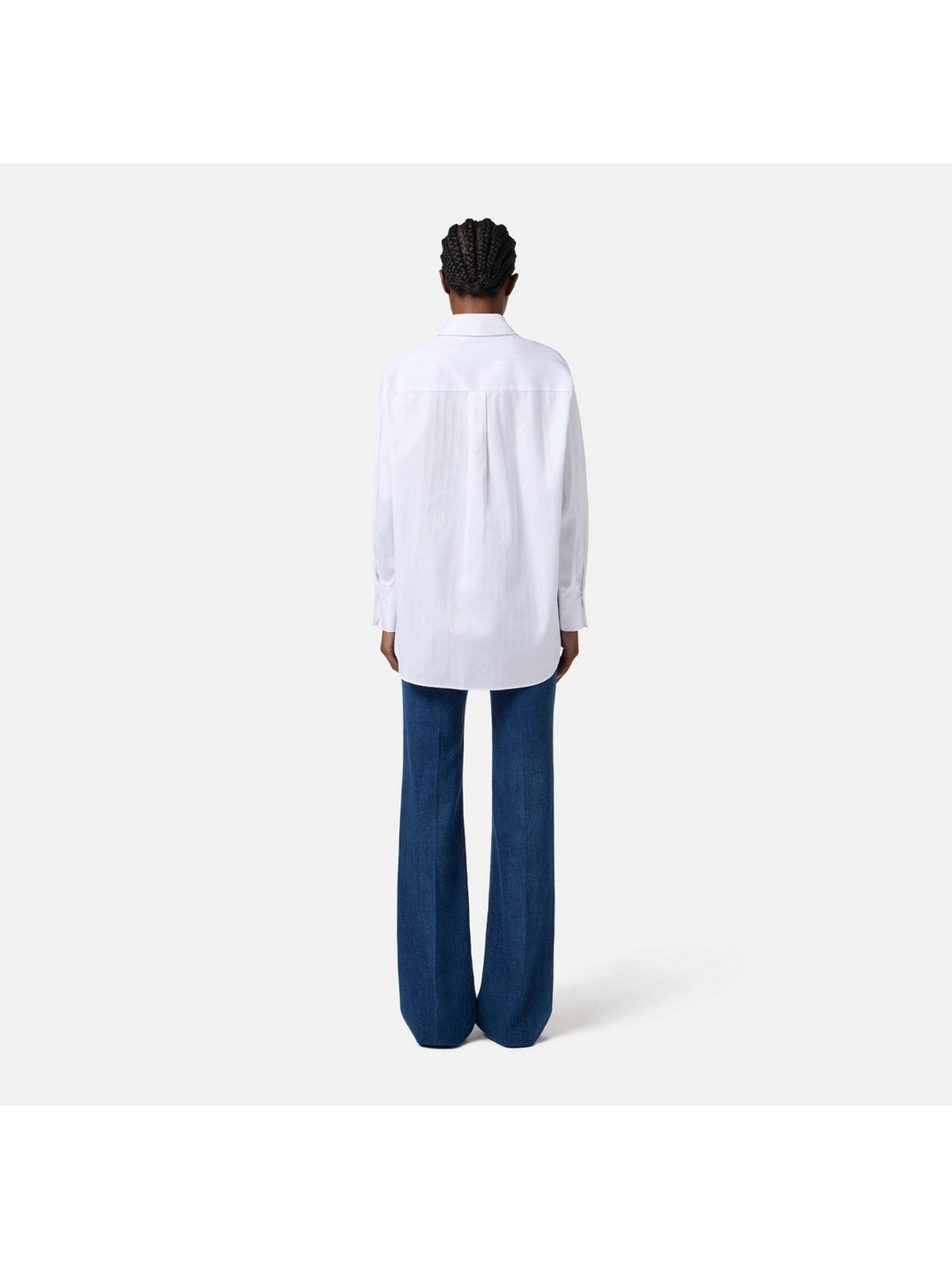 ELISABETTA FRANCHI Camicia Donna CA12156E2 100 Bianco