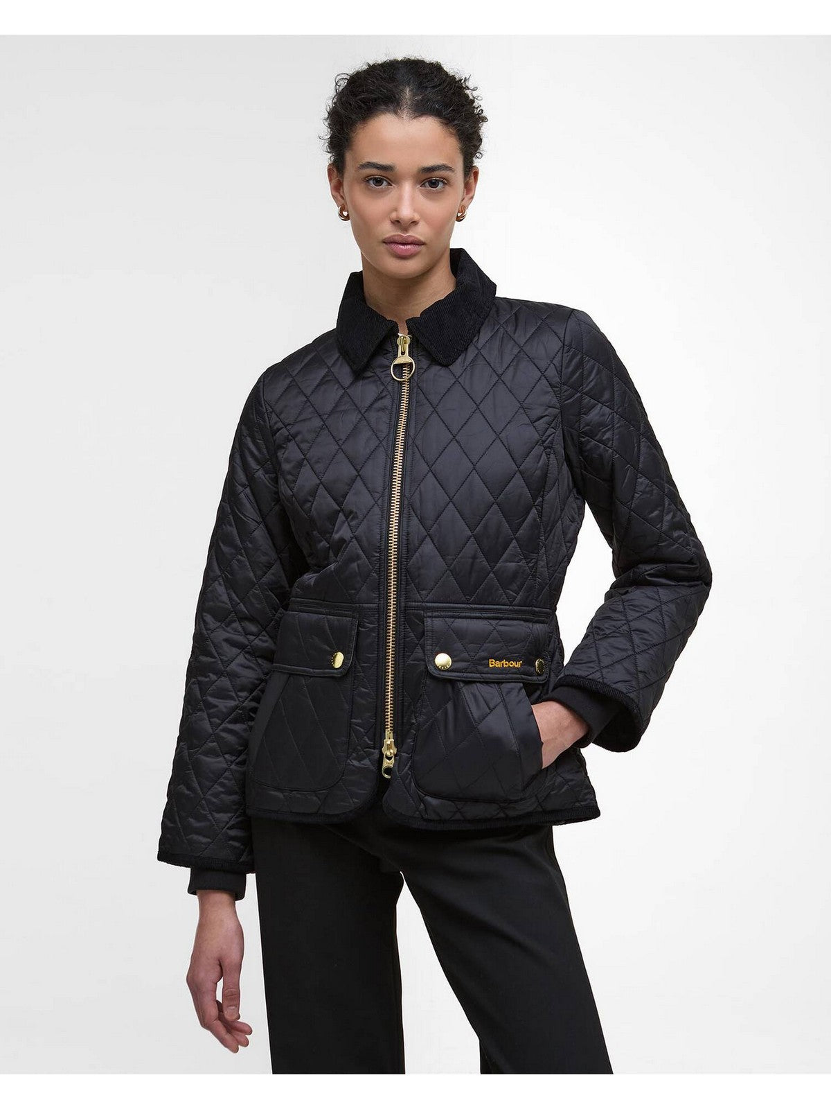 BARBOUR Damenjacke FITTED BEADNELL QUILT LQU1765 BK91 SCHWARZ/KLASSISCH