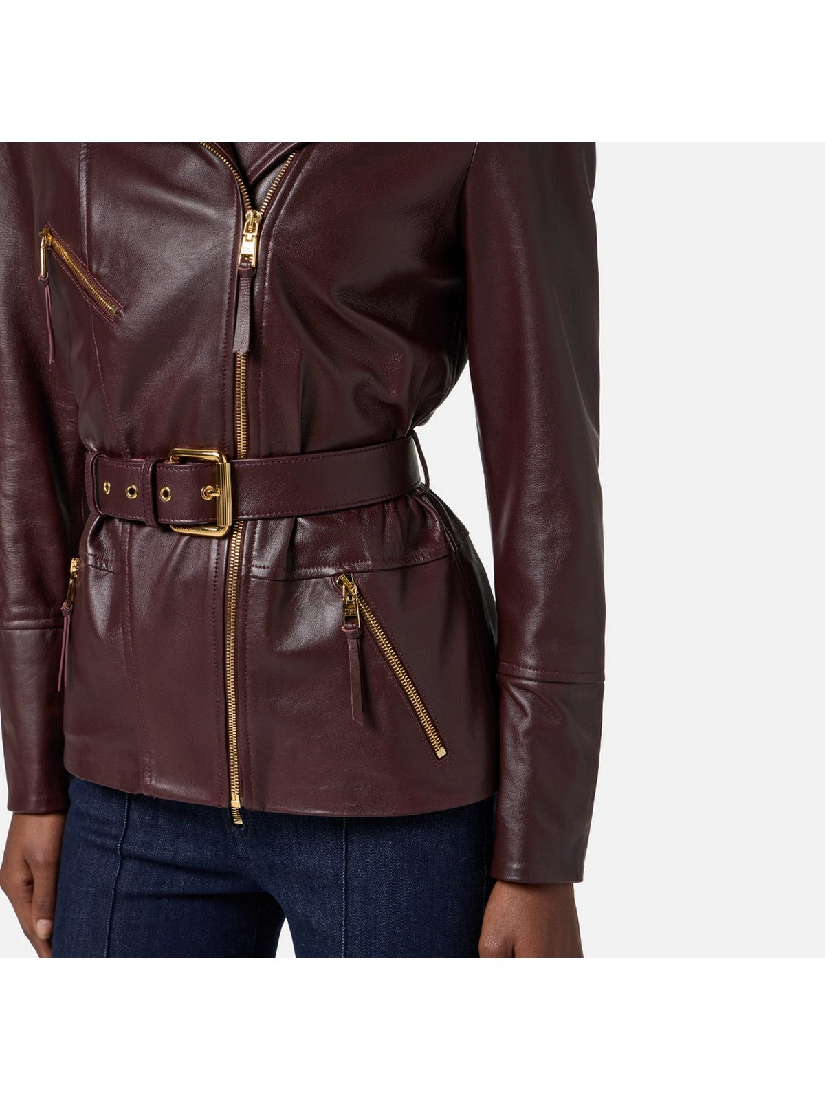 ELISABETTA FRANCHI Giubbino Donna GD50Z56E2 EA4 MERLOT gioboutiqueweb