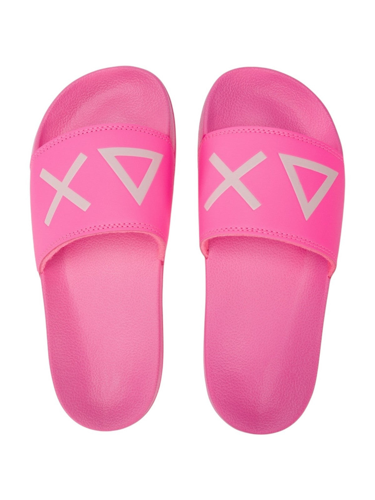 SUN68 Ciabatta Donna Slippers Logo X35204 62 Rosa gioboutiqueweb