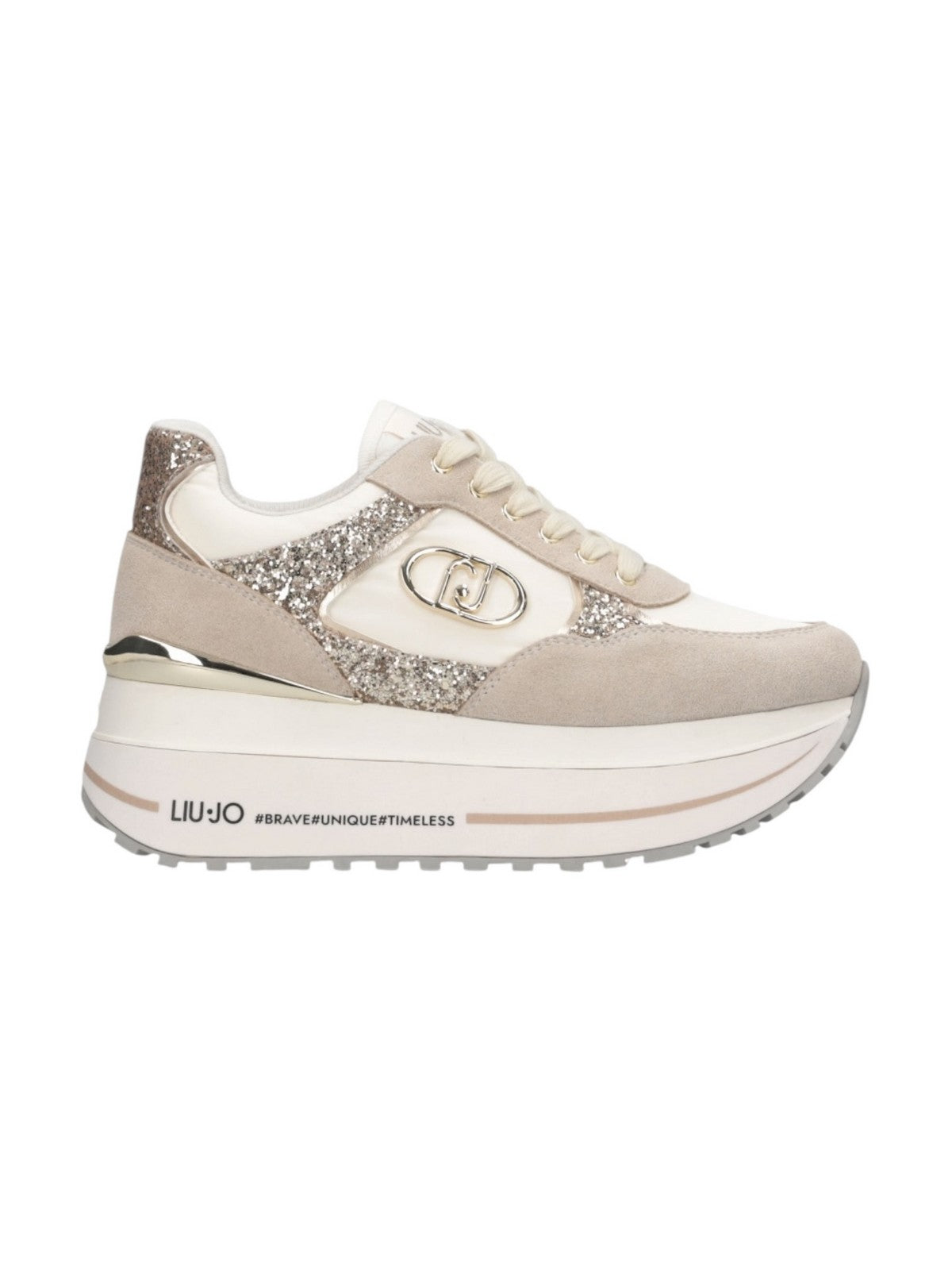 LIU JO Sneaker Donna LIU JO MAXI WONDER PLUS 01 BF5011PX078 S3834 ROPE/MILK