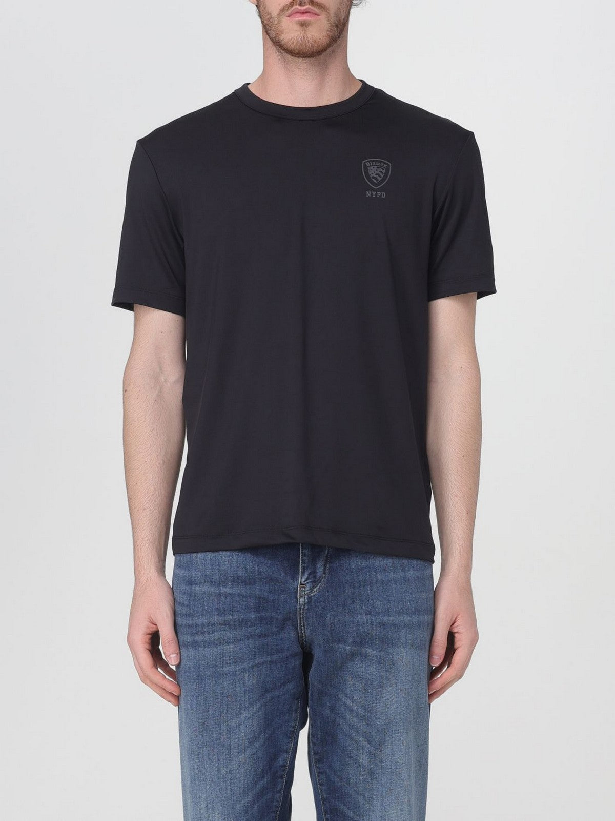 Camiseta Blauer Men Jason 25Sbluh02108 006864 999 Negro