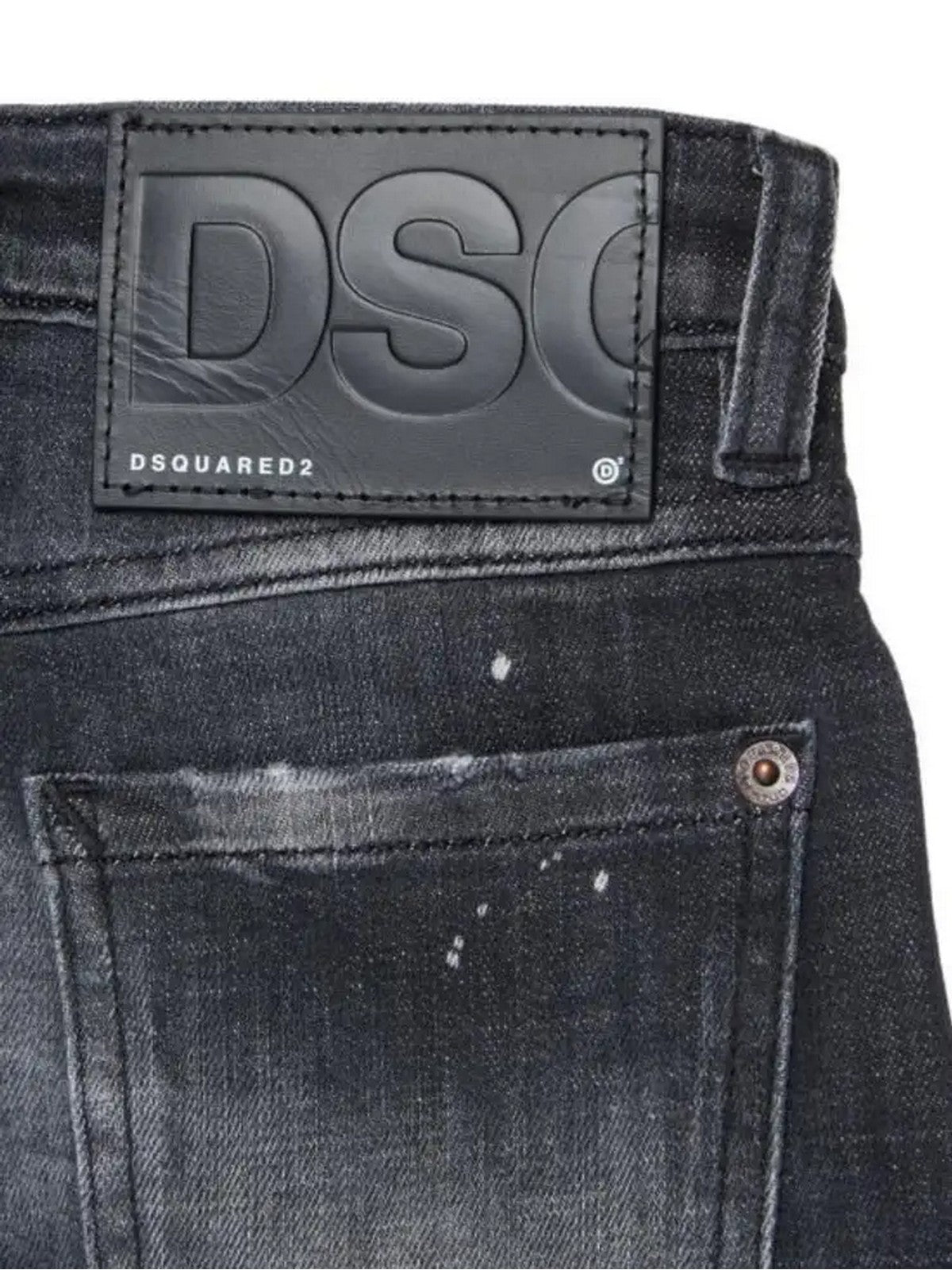 DSQUARED2 KIDS Jeans Bambine e ragazze DQ04B1 D0AFY DQ02 DENIM BLACK