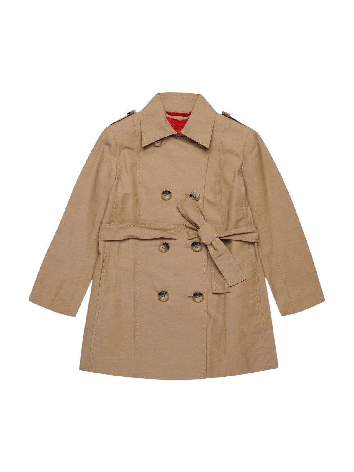 MAX&CO Trench Bambine e ragazze MX0011 MX003 MX700 NOUGAT