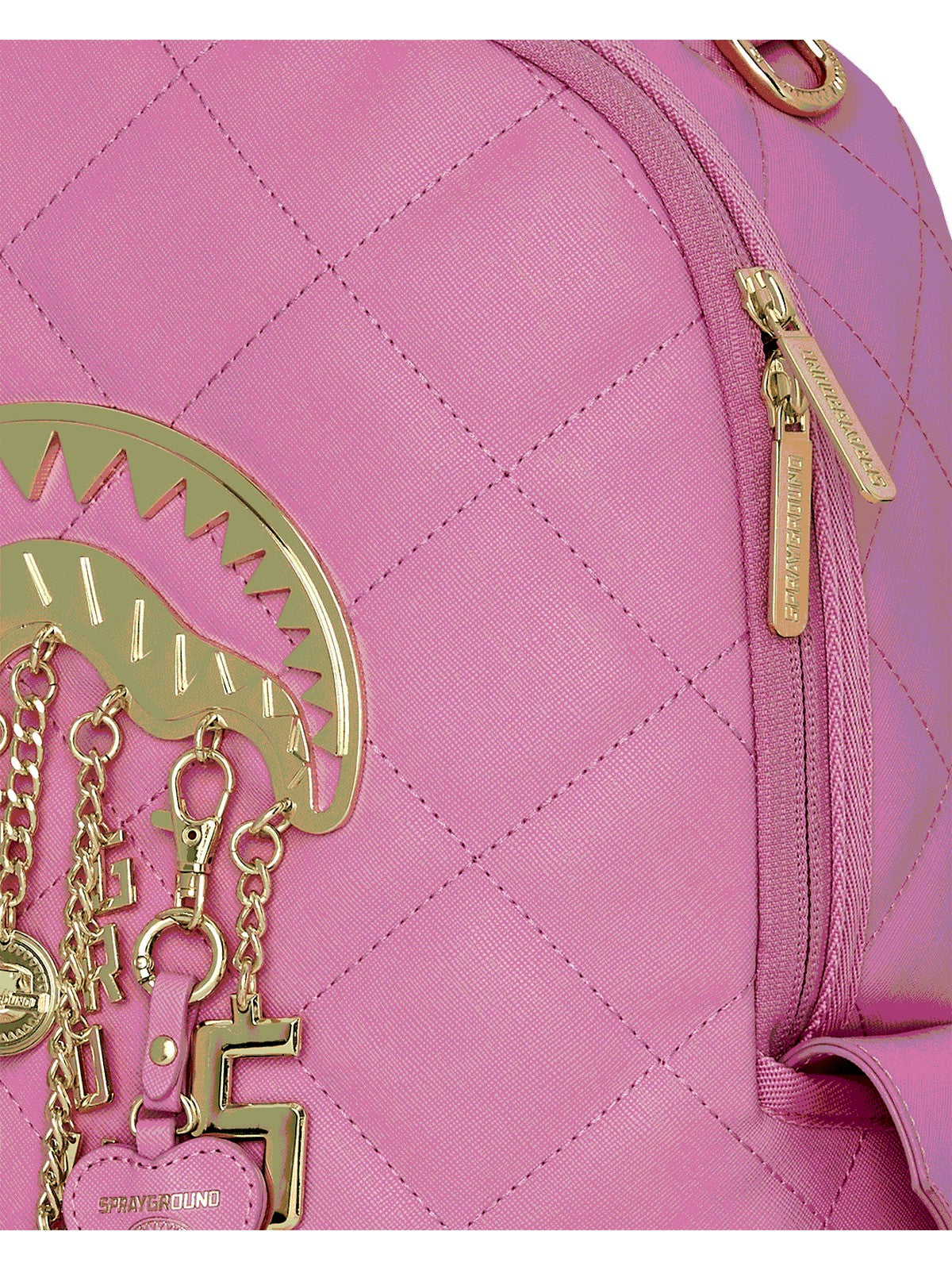 SPRAYGROUND Zaino Donna HANGING CHARMS DLXSV BACKPACK 910B7252NSZ ROSA