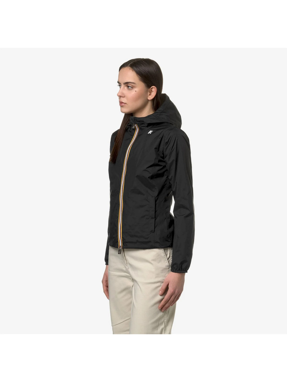 K-WAY Giubbino Donna Lily Eco Plus Double K41317W ALF Nero gioboutiqueweb