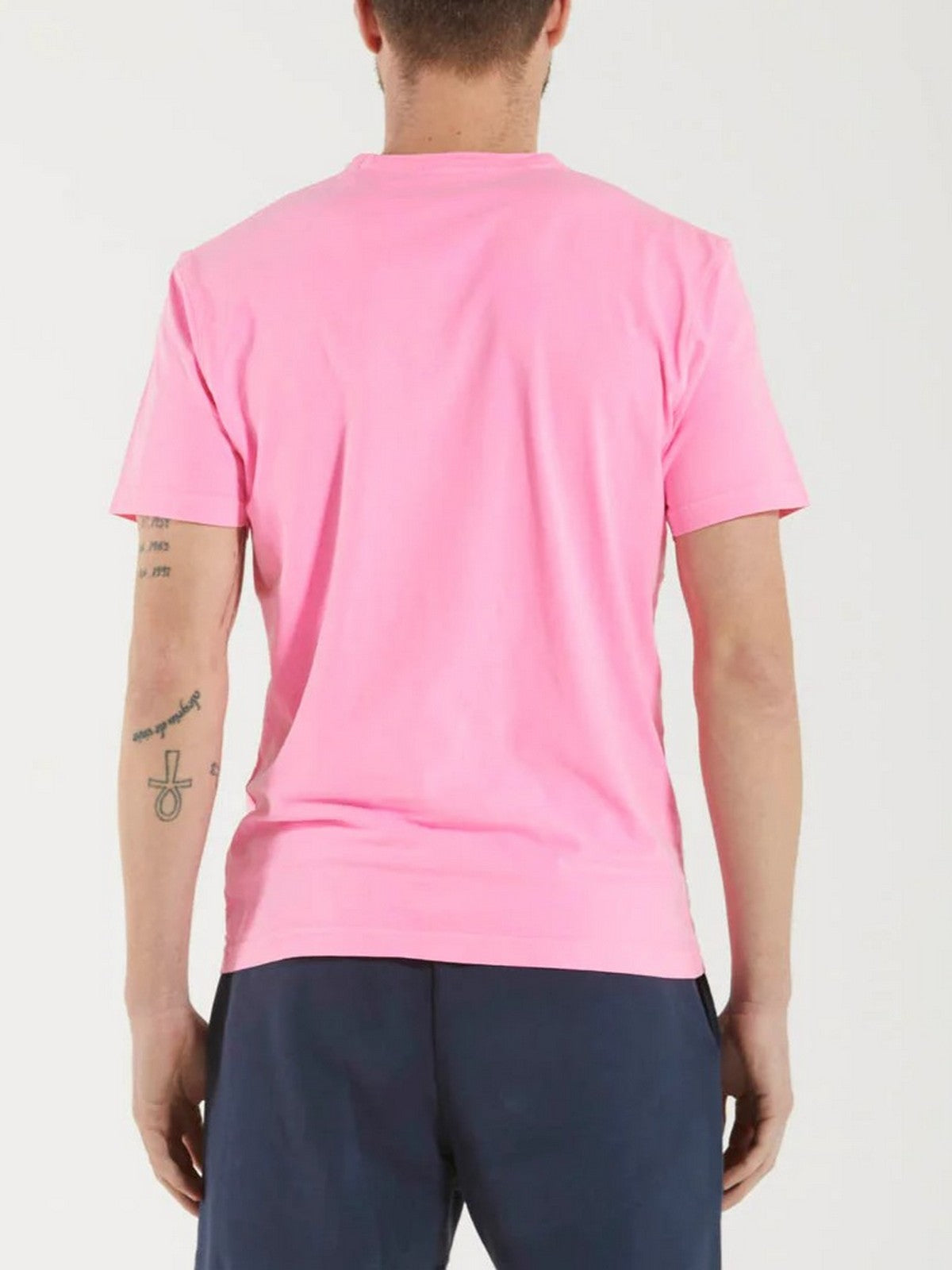 MC2 Saint Barth T-shirt and men's pole Desser 01823F Rosa