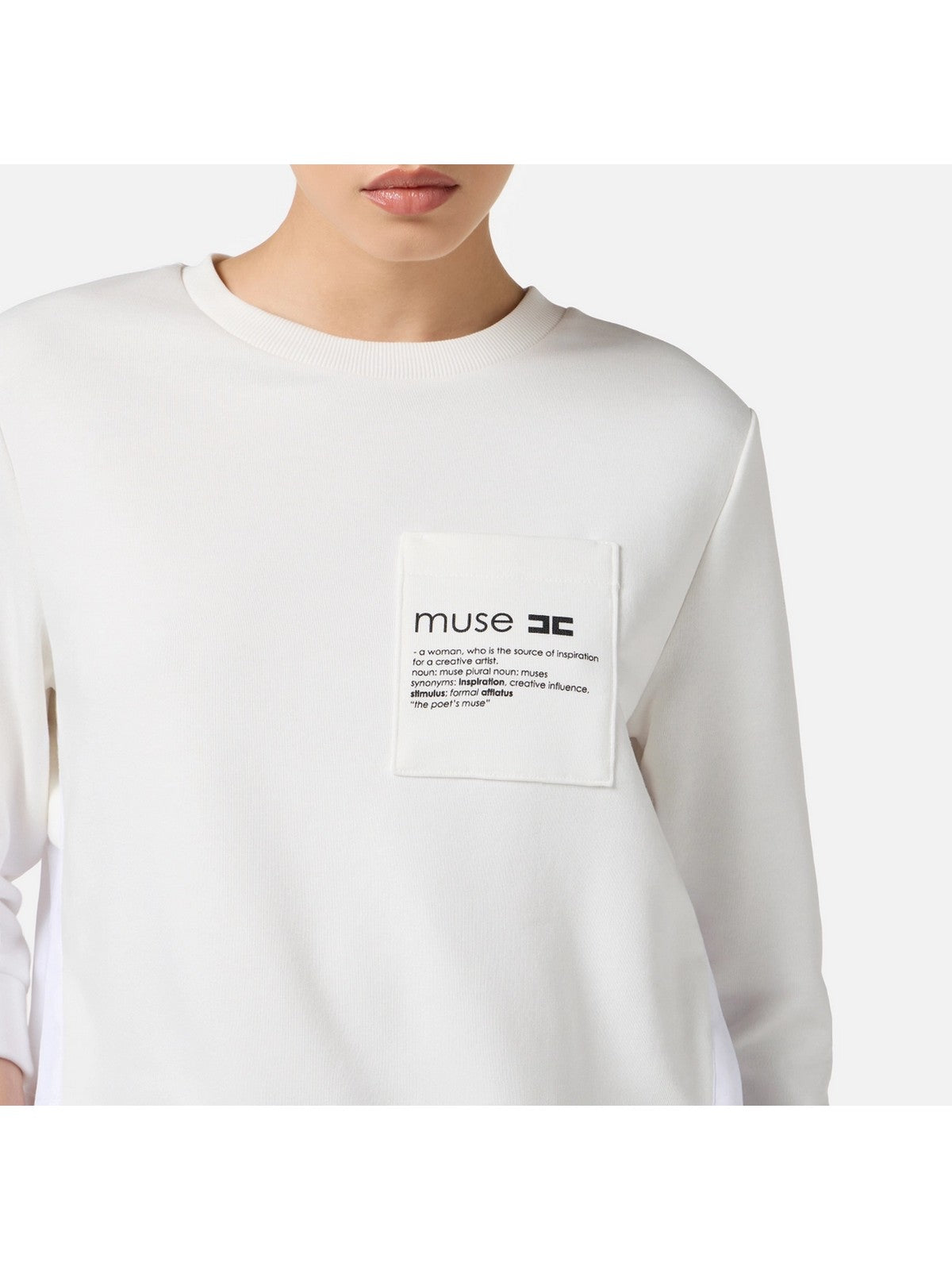 ELISABETTA FRANCHI Maglia Donna MD00656E2 360 Avorio gioboutiqueweb