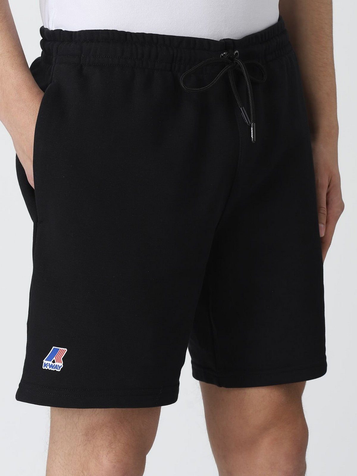 K-WAY Bermuda Uomo Le vrai dorian poly K51225W USY Nero gioboutiqueweb
