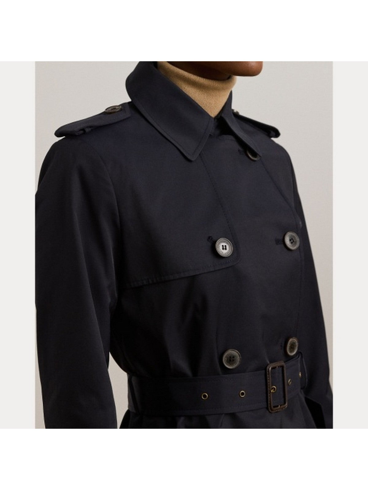LAUREN RALPH LAUREN Trench Donna DB BLT RN38 297967122 003 Blu gioboutiqueweb