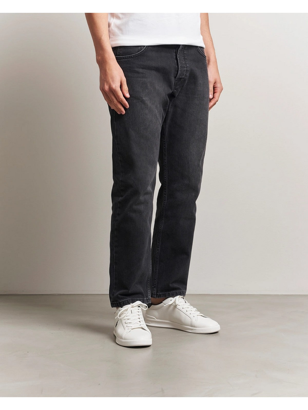 POLO RALPH LAUREN Sneaker Uomo HRT CRT II 809968172 004 WHITE/BLACK gioboutiqueweb