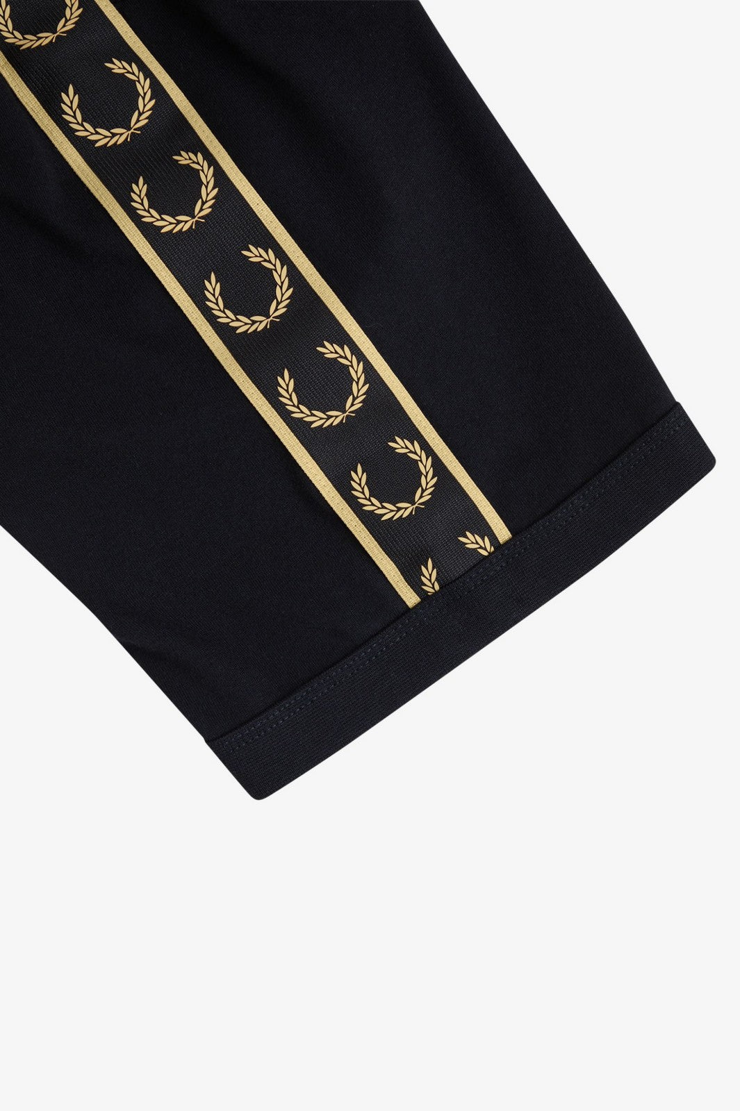 FRED PERRY T-shirt Uomo FP CONTRAST TAPE RINGER T-SHIRT FP-M4613-57 90A BLACK/CHAMPAGNE