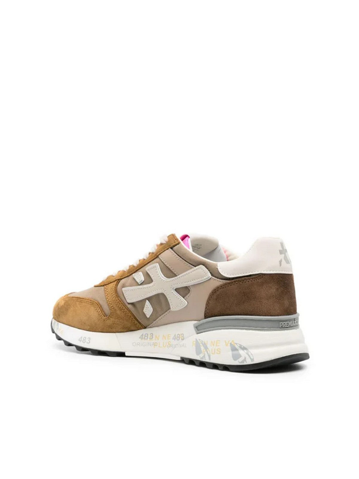 PREMIATA Sneaker Uomo MICK VAR 6610 Marrone gioboutiqueweb