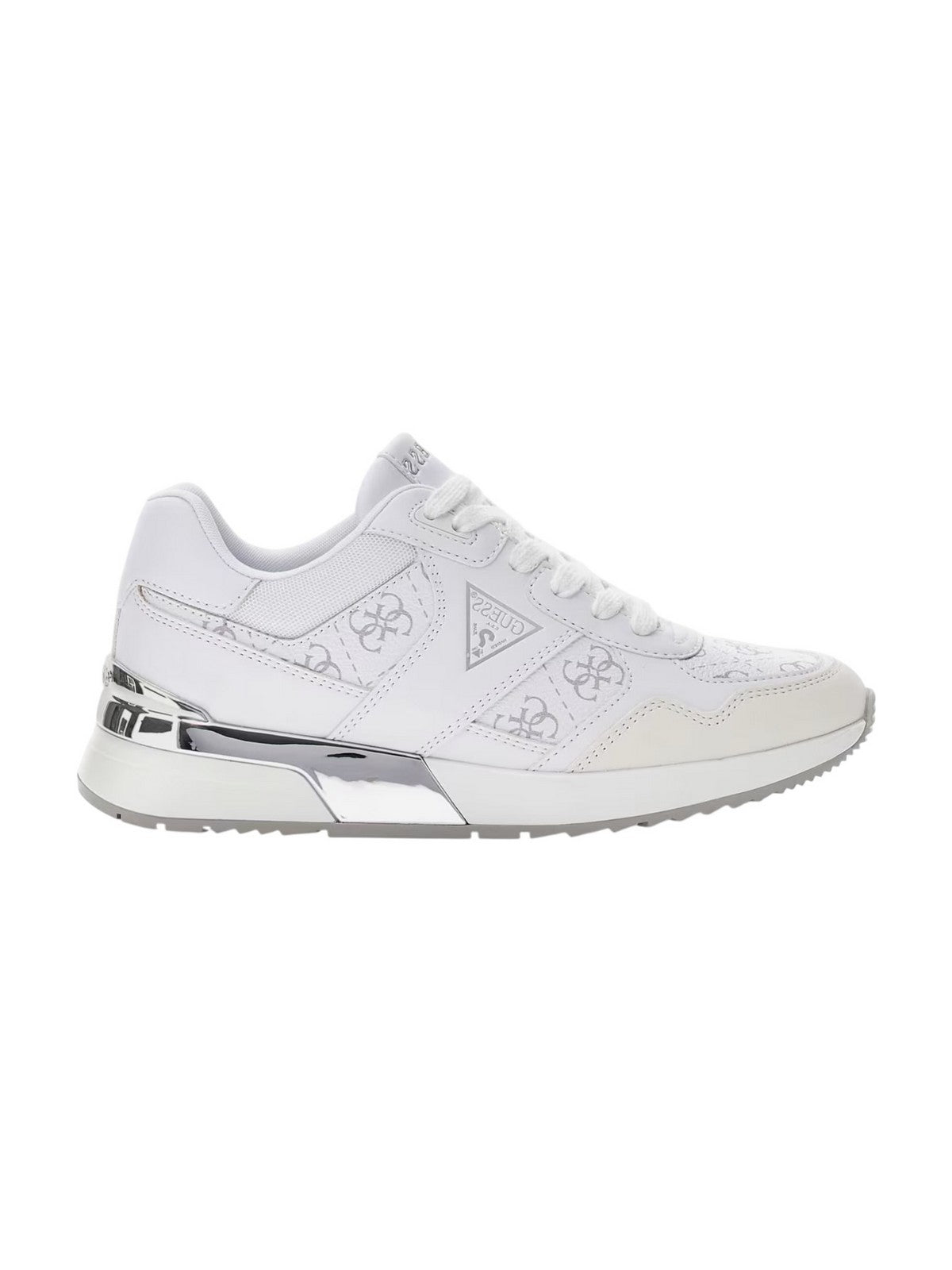 GUESS Sneaker Donna MICKAY FLFMIC ELE12 WHIGR WHITE GREY