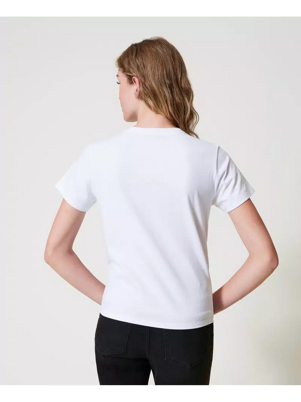 TWINSET T-Shirt e Polo Donna 242TT2460 00001 Bianco gioboutiqueweb