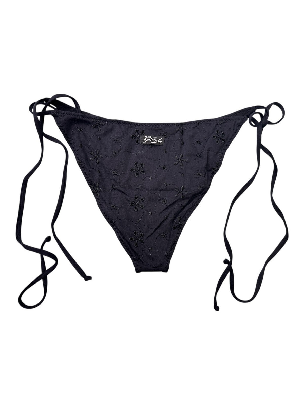 MC2 SAINT BARTH Costume da bagno Donna Slip MARIELLE SGE4 Nero gioboutiqueweb