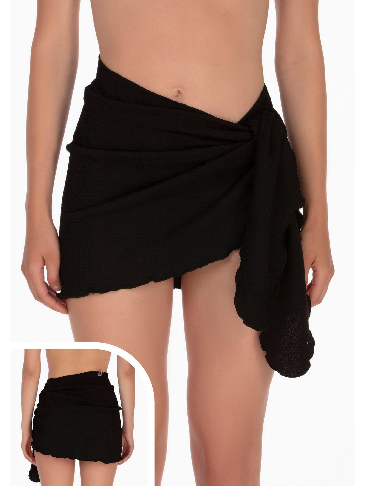 F**K Copricostume Donna FK24-0954BK Nero
