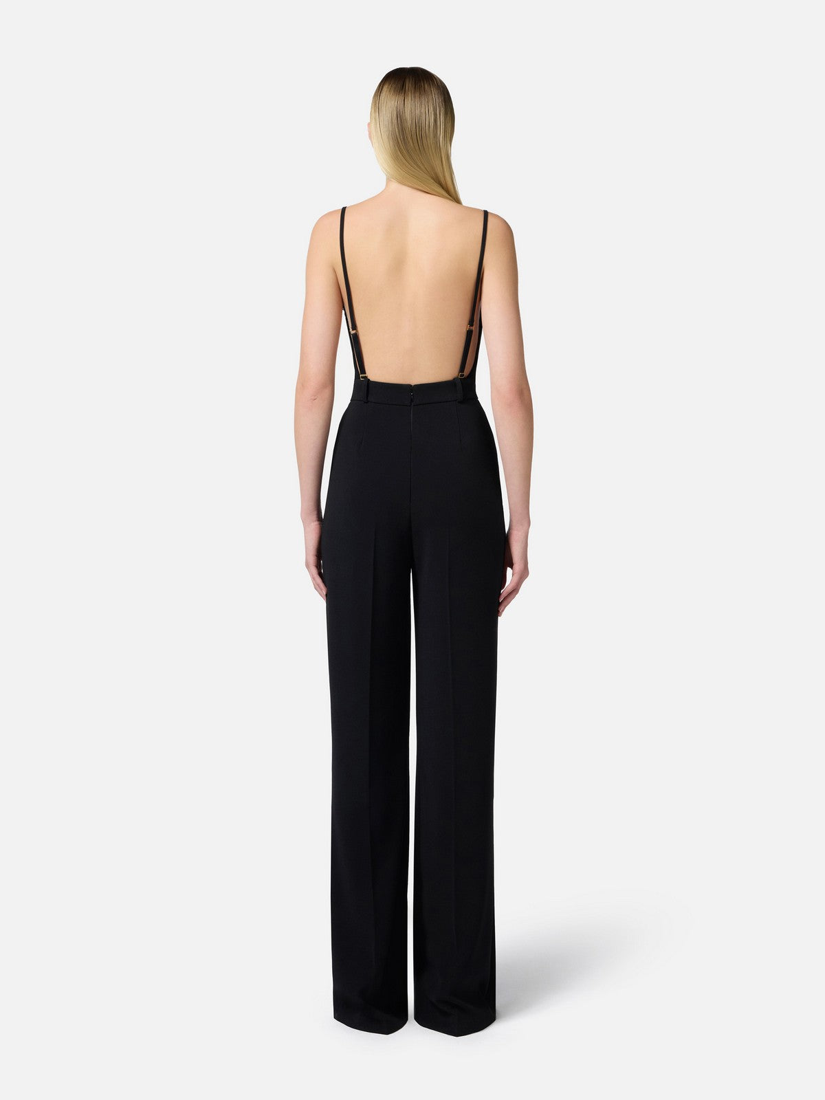 ELISABETTA FRANCHI Tuta Donna TU04952E2-110 Nero gioboutiqueweb