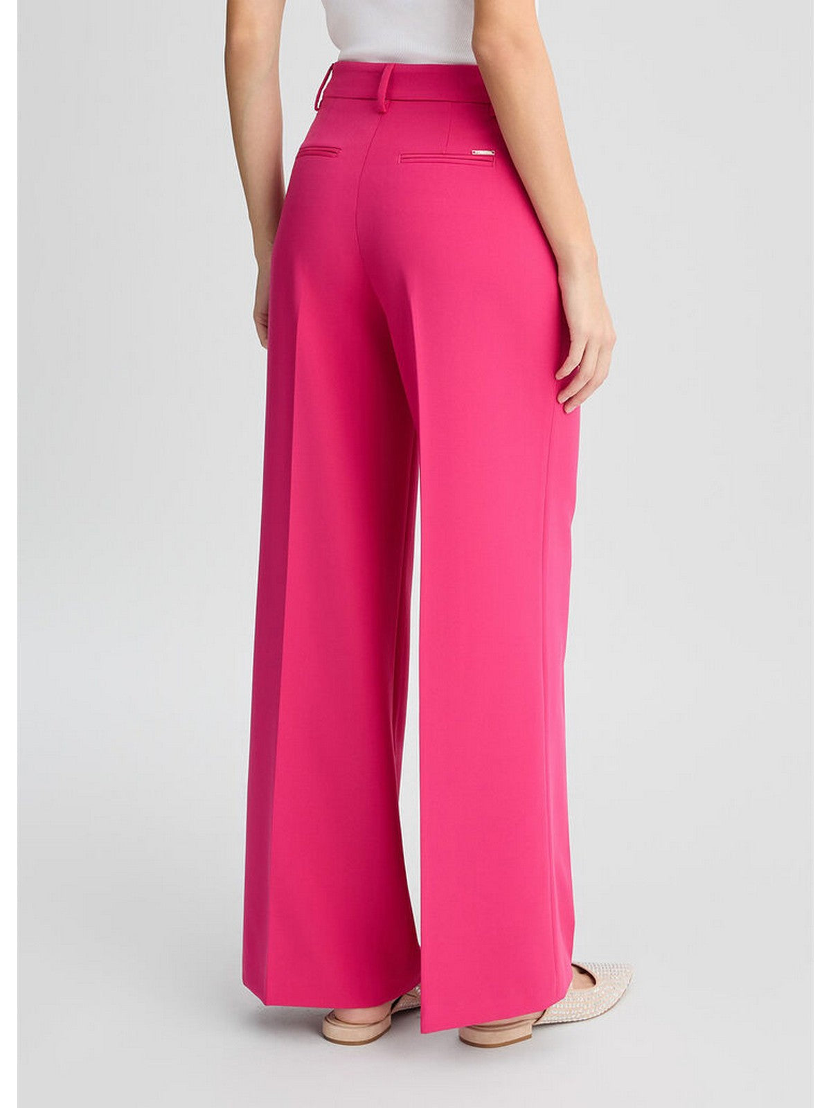 LIU JO WHITE Pantalone Donna WA5369TS896 81950 Rosa gioboutiqueweb