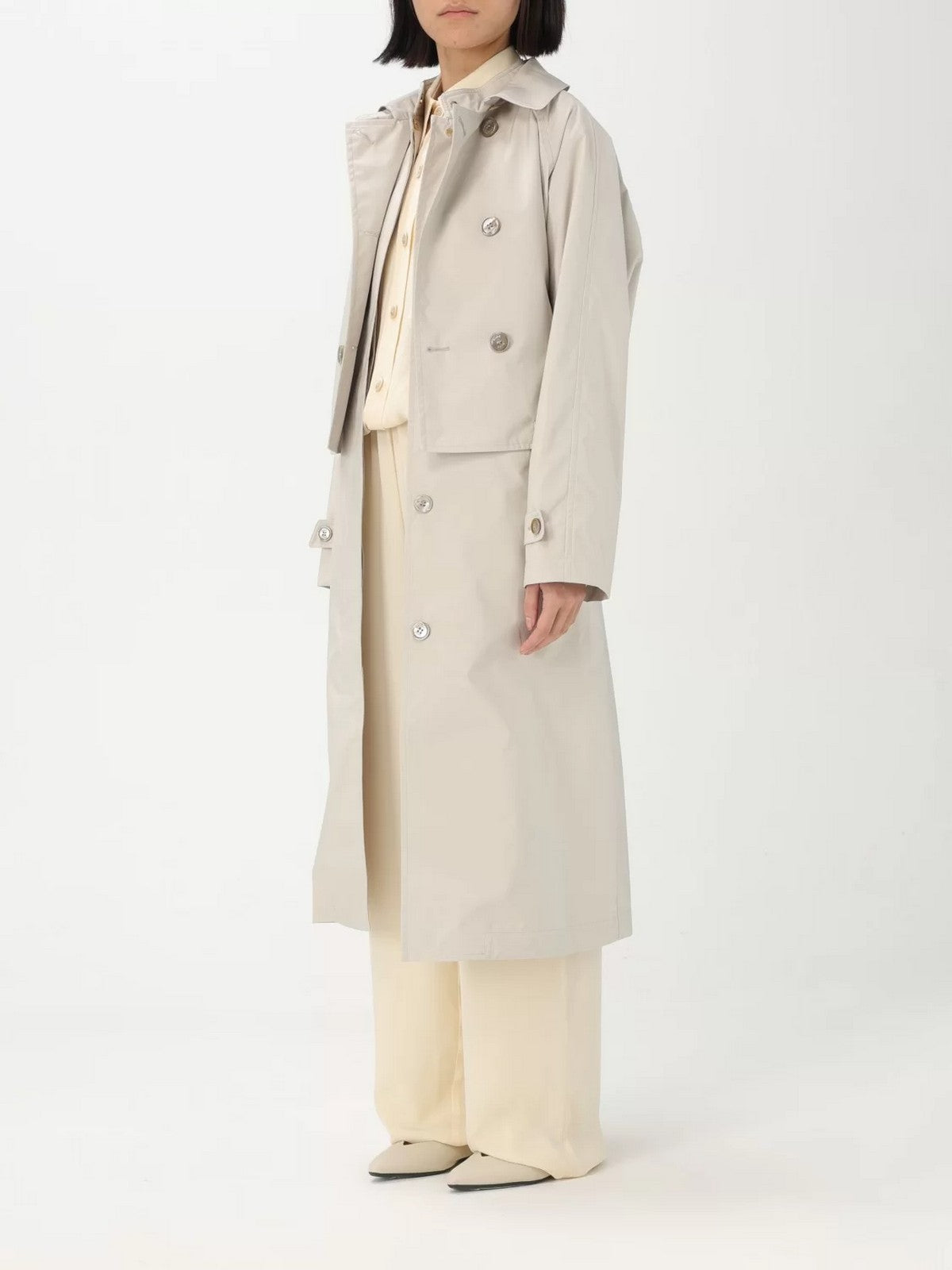 MOORER Trench Donna SALYA-ST2 MODSP100127 TEPAN06 Beige gioboutiqueweb