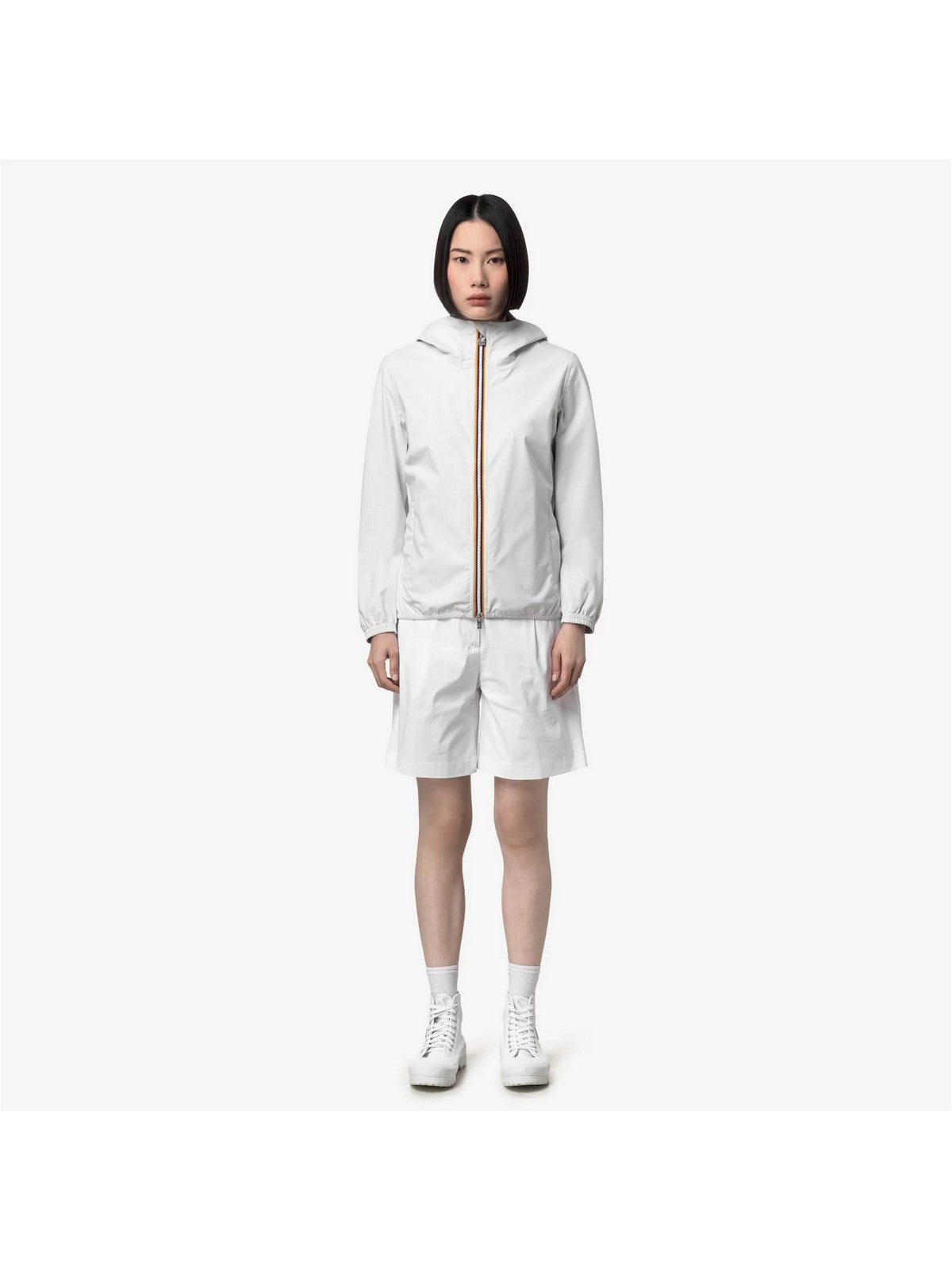 K-WAY Giubbino Donna LIL 2.0 STRETCH DOT K21346W 001 WHITE