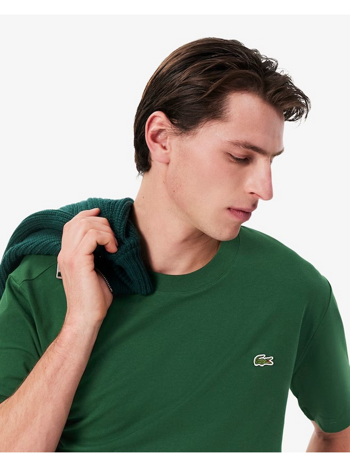 LACOSTE T-shirt Uomo TH7318 132 Verde gioboutiqueweb