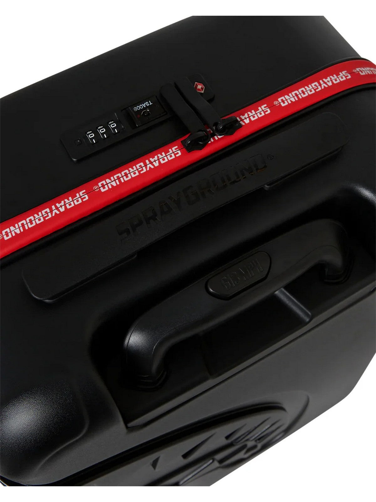 SPRAYGROUND Valigie e Trolley Uomo PRINTED ZIPPER SHARK CARRY-ON LUGGAGE 910CL273NSZ Nero