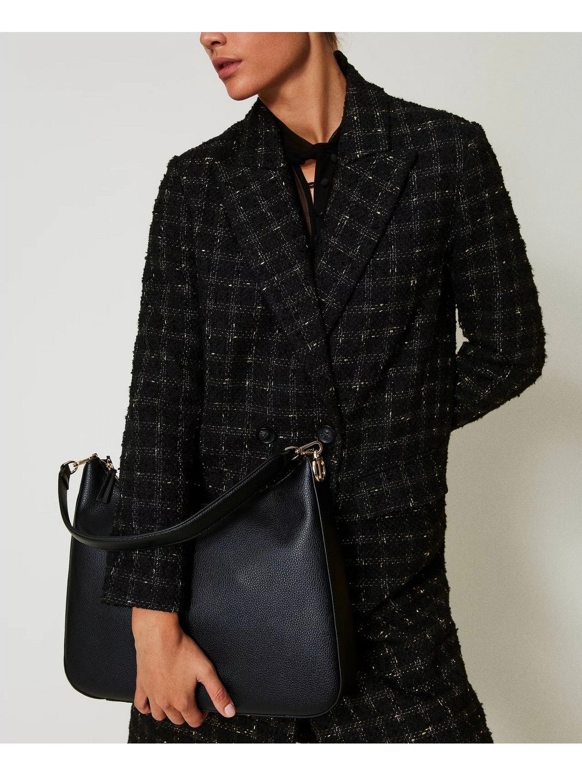TWINSET Borsa Donna TAILOR 242TD8170 00006 Nero gioboutiqueweb