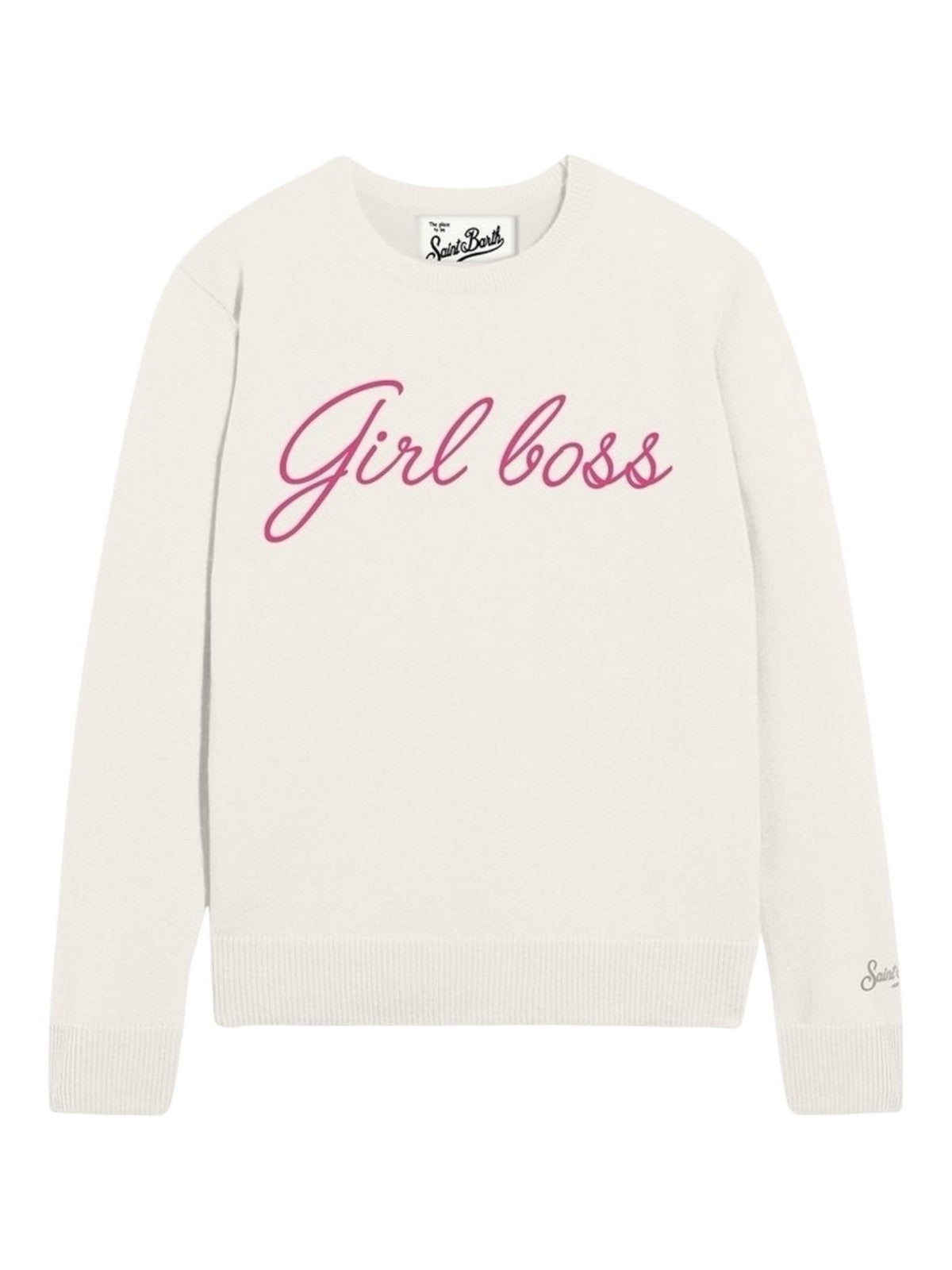 MC2 SAINT BARTH Maglione Donna NEW QUEEN 03836I GIRL BOSS 10 EMB