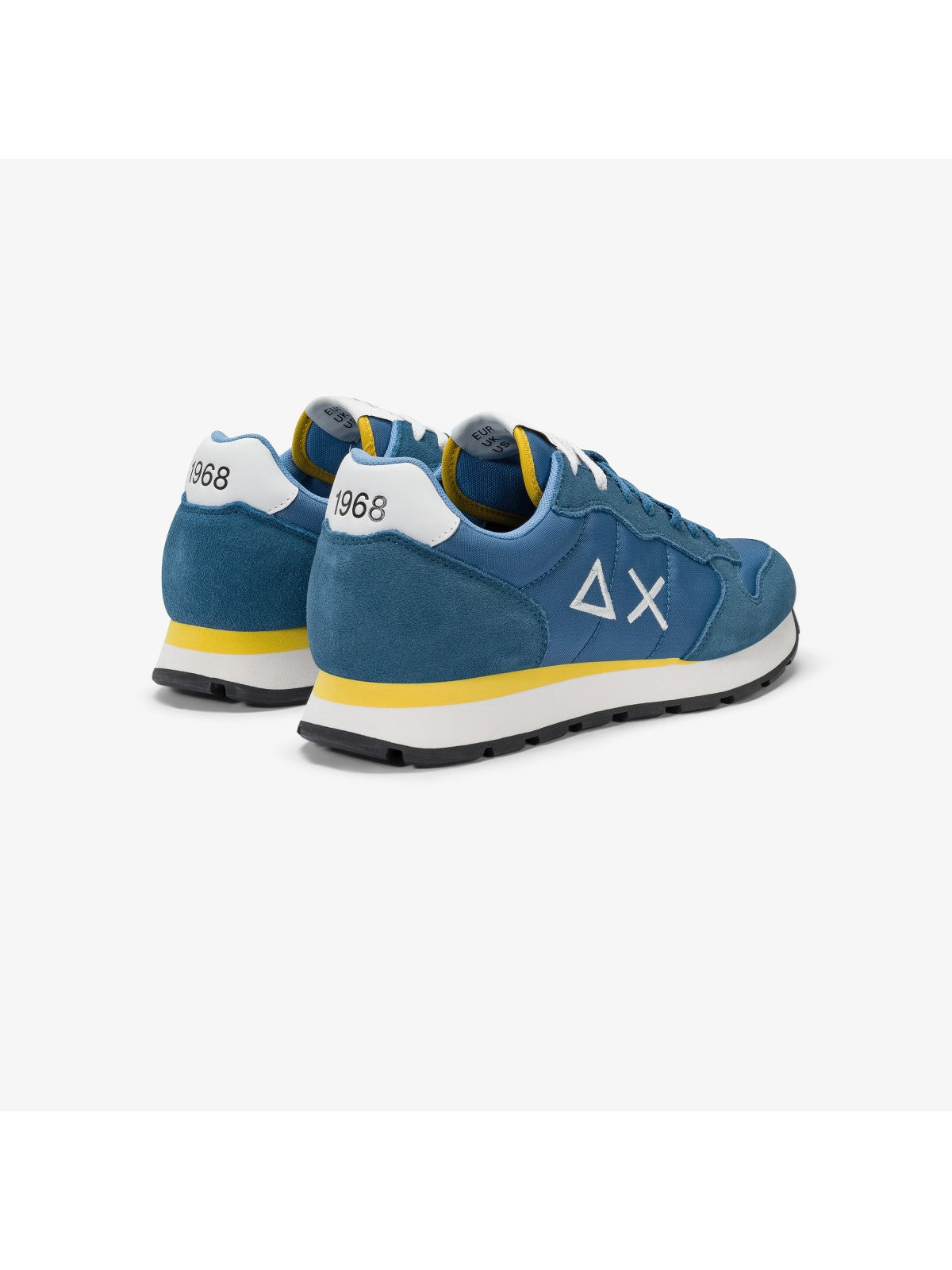 SUN68 Sneaker Uomo Tom Solid Z35101 80 Blu gioboutiqueweb