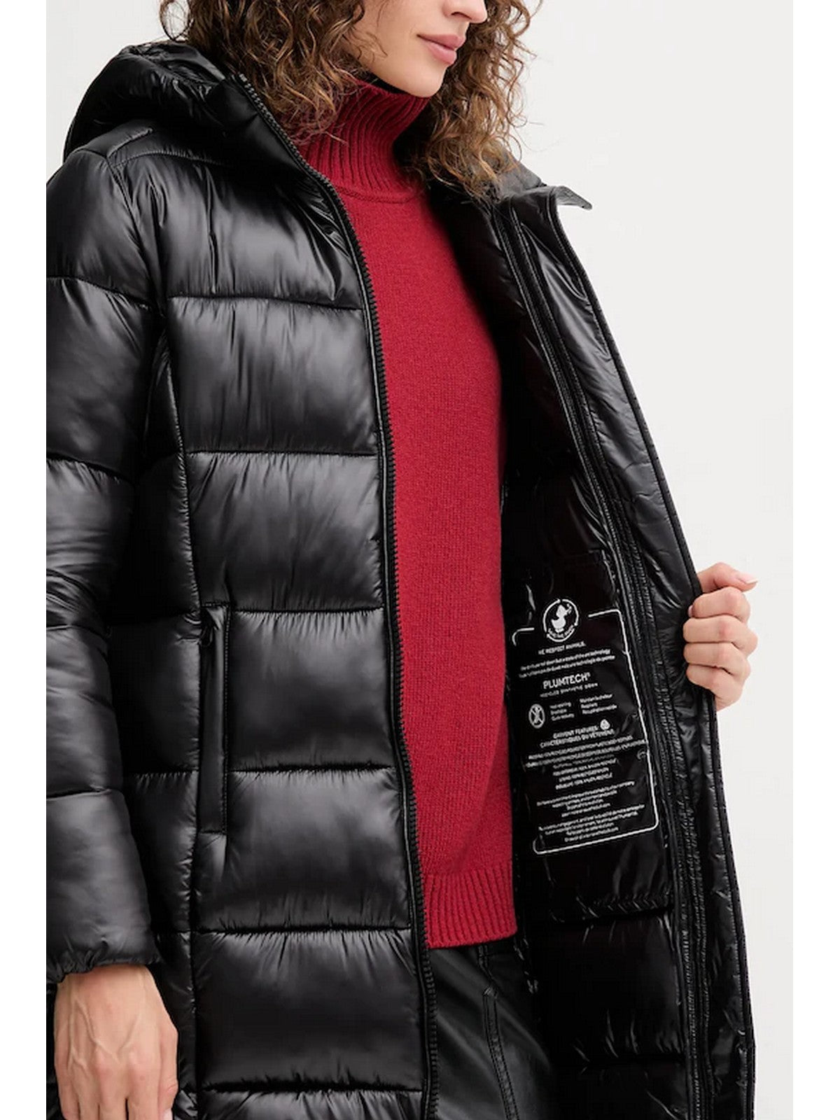 SAVE THE DUCK Piumino Donna Ines D45650W LOVE21 10000 BLACK