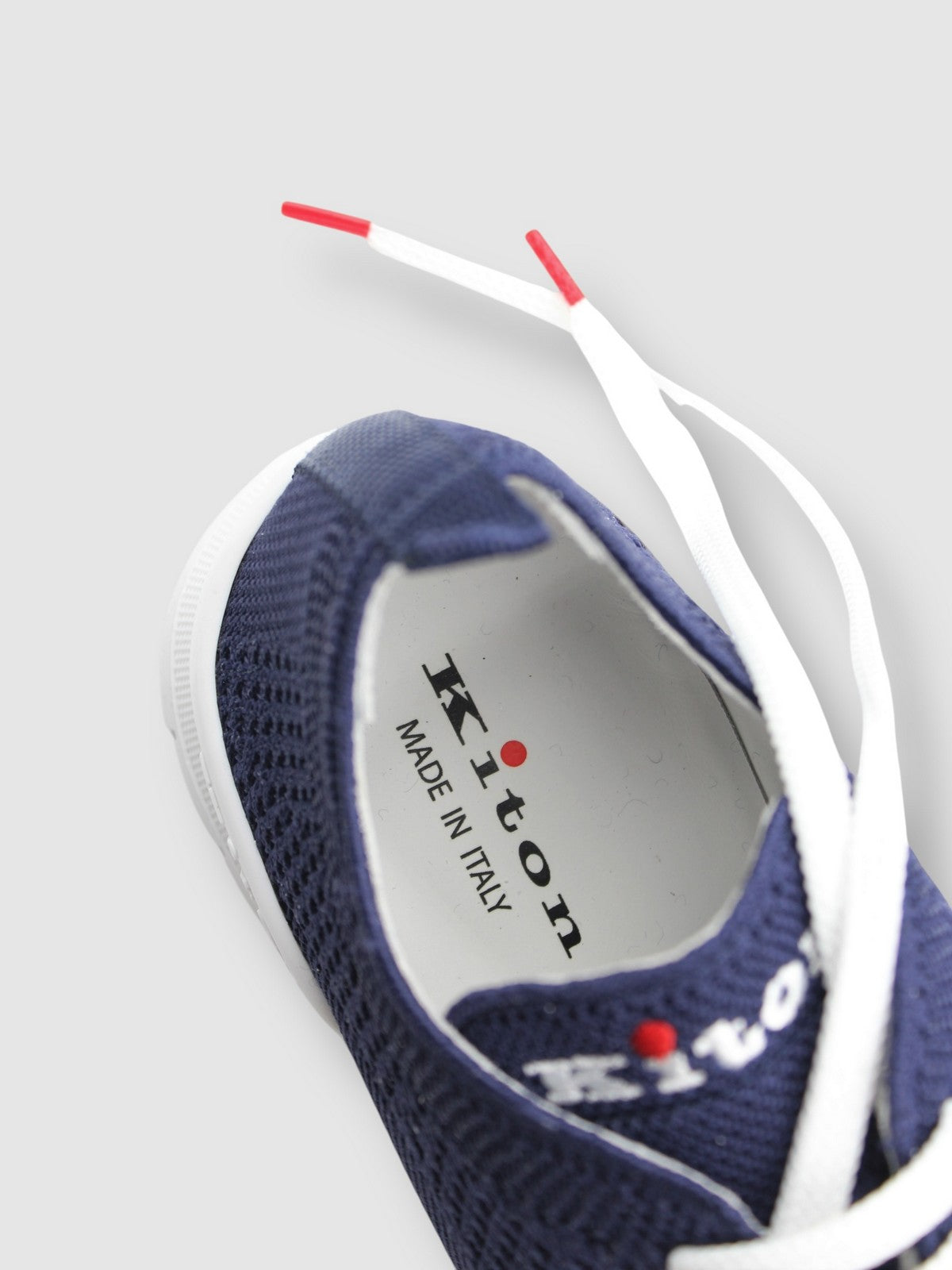 KITON Sneaker Uomo USSFITSN00809020E5 NAVY BLUE Blu gioboutiqueweb