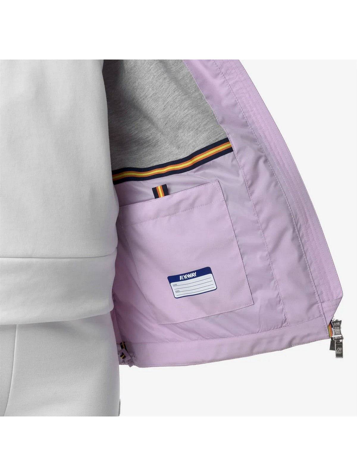 K-WAY Giubbino Donna MARGUERITE STRETCH POLY JERSEY K8138PW X71 Viola gioboutiqueweb