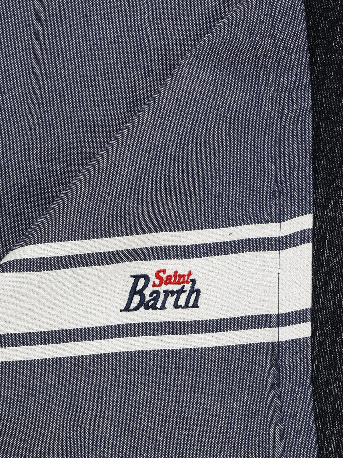 MC2 SAINT BARTH Telo mare Uomo FOUTASPONGE 02078H Blu gioboutiqueweb