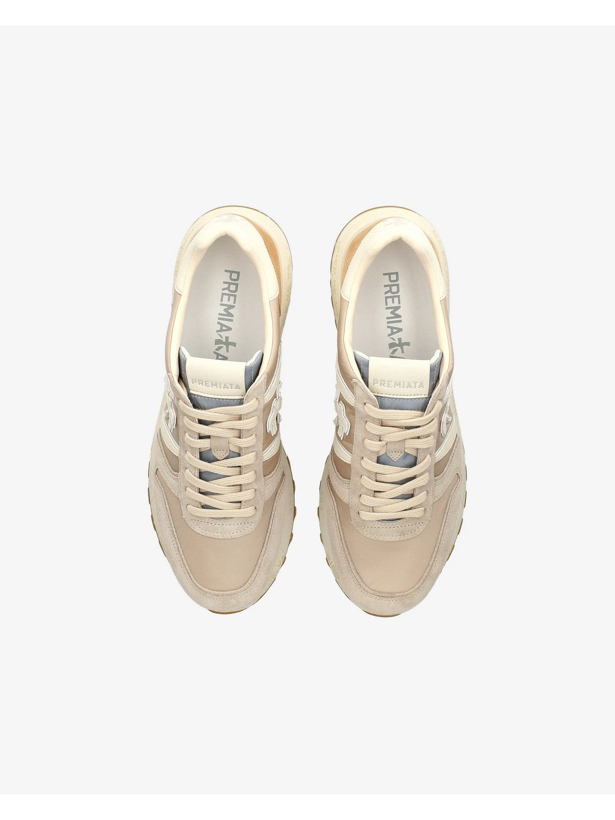 PREMIATA Sneaker Uomo LANDER VAR 7200 Beige gioboutiqueweb
