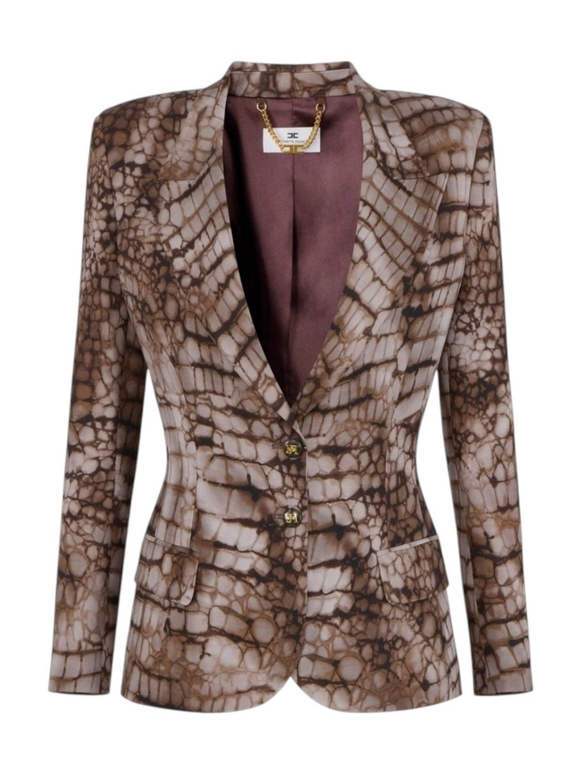 ELISABETTA FRANCHI Giacca Donna GI20761E2 644 CACAO