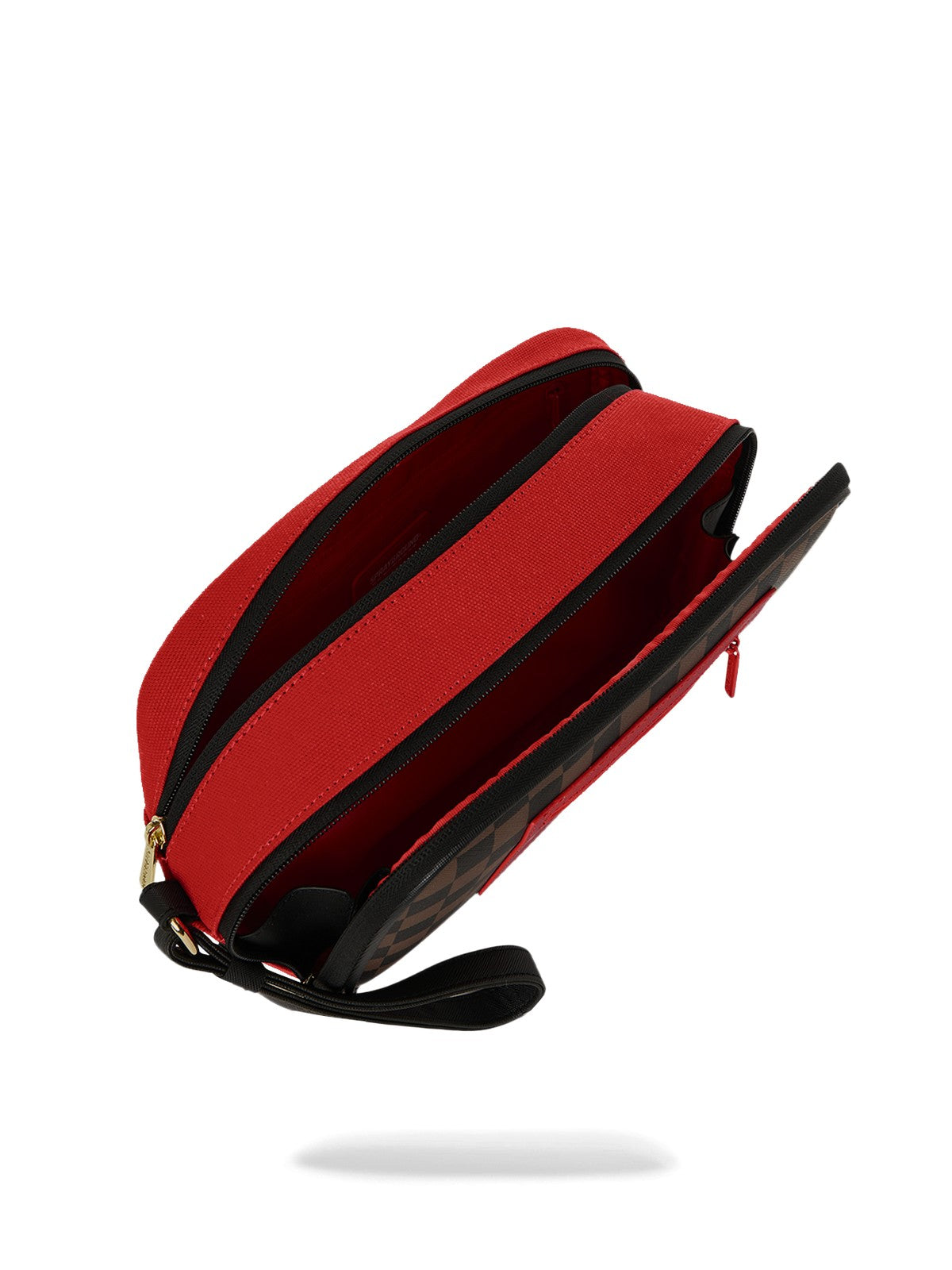 SPRAYGROUND Pochette Unisex adulto RED REDEMPTION MONTE TOILETRY BRICK 910B8899NSZ Marrone