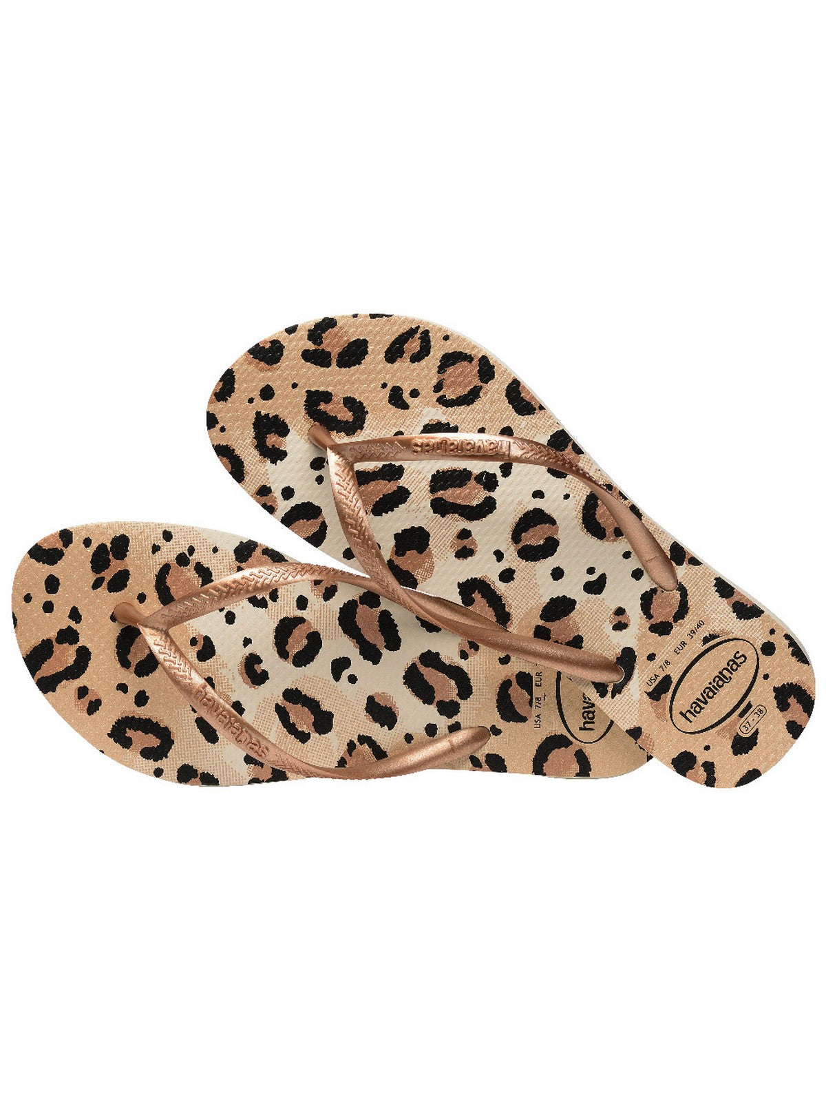 HAVAIANAS Infradito Donna Hav. Slim animals 4103352.6516 Beige gioboutiqueweb