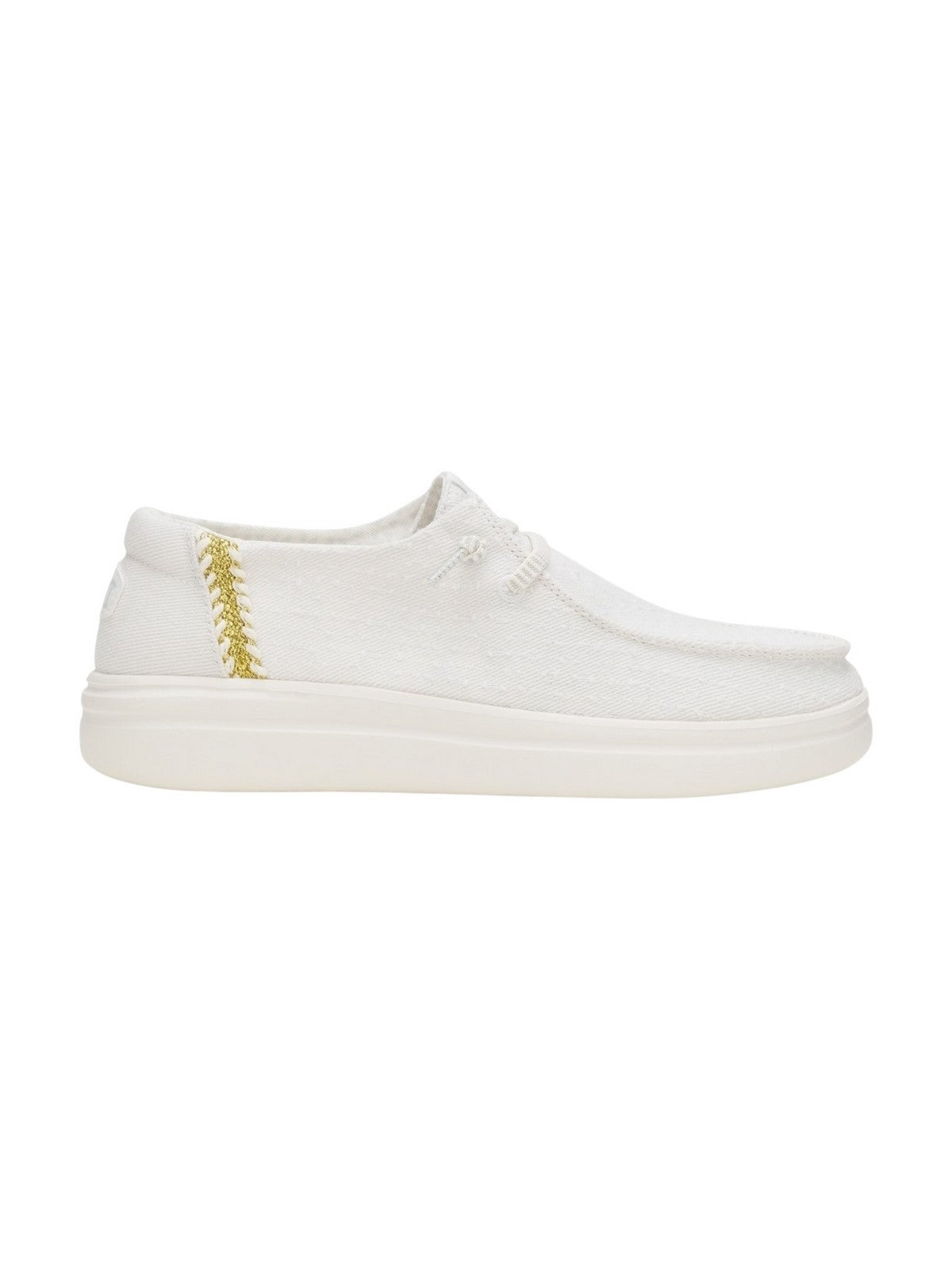 HEY DUDE Mocassino Donna HD.43682 100 WHITE gioboutiqueweb