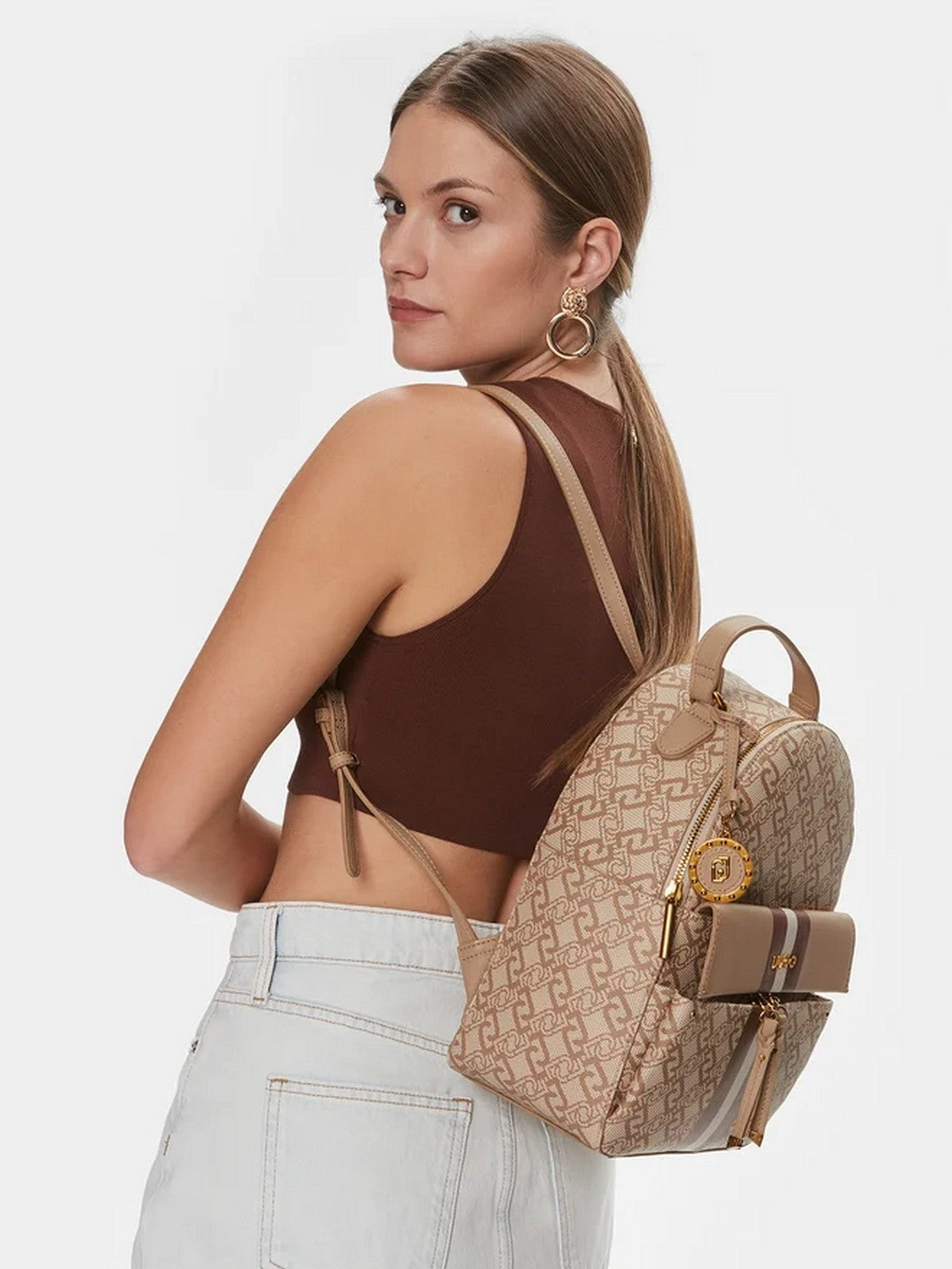 LIU JO ACCESSORIES Zaino Donna AXX031E0538 71038 NUEZ gioboutiqueweb