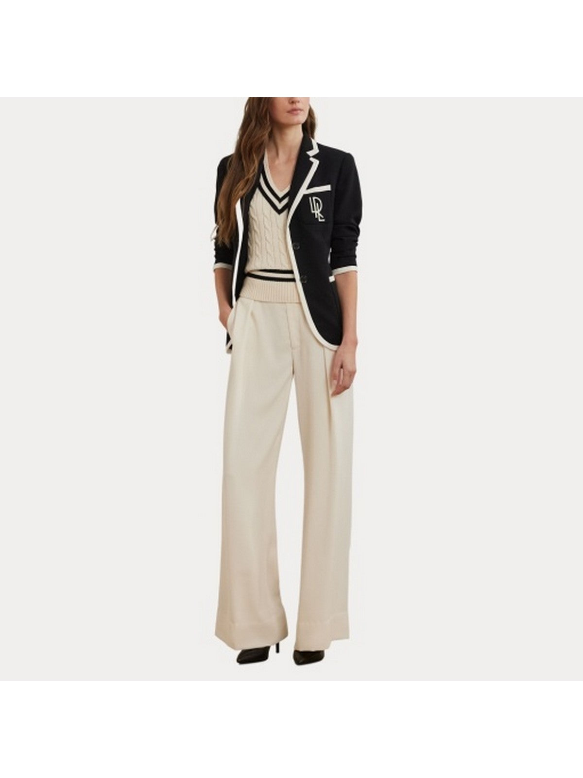 LAUREN RALPH LAUREN Maglia Donna NALRUM 200975495 001 Beige gioboutiqueweb