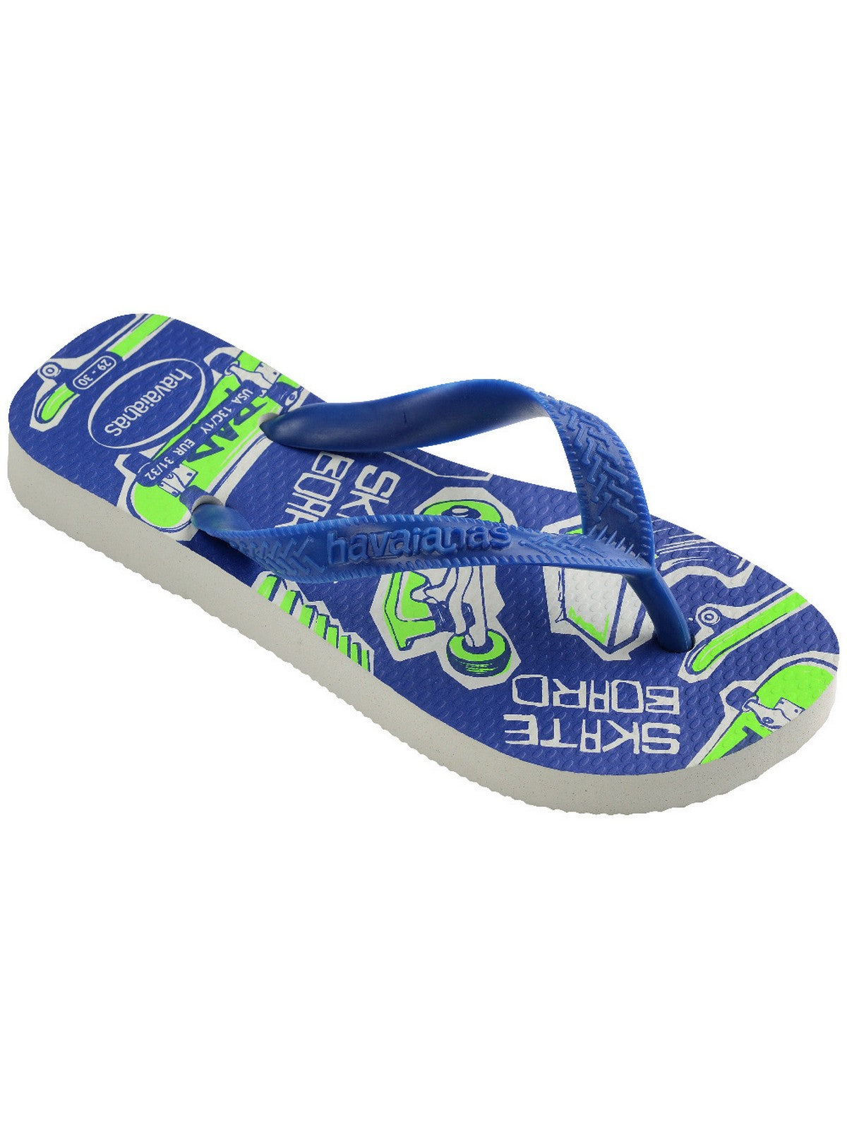 HAVAIANAS Infradito Bambini e ragazzi Hav. Kids athletic 4127273.2833 Bianco gioboutiqueweb