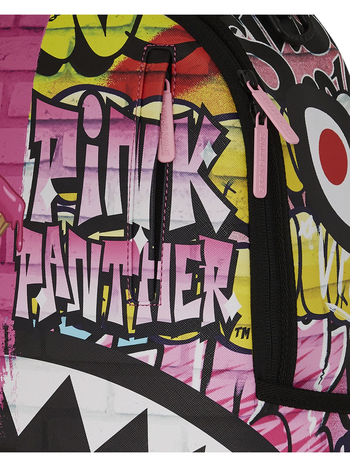 SPRAYGROUND Zaino Uomo PINK PANTHER PAINTING OVER GRAFFITI DLXR BACKPACK 910B7007NSZ ROSA gioboutiqueweb
