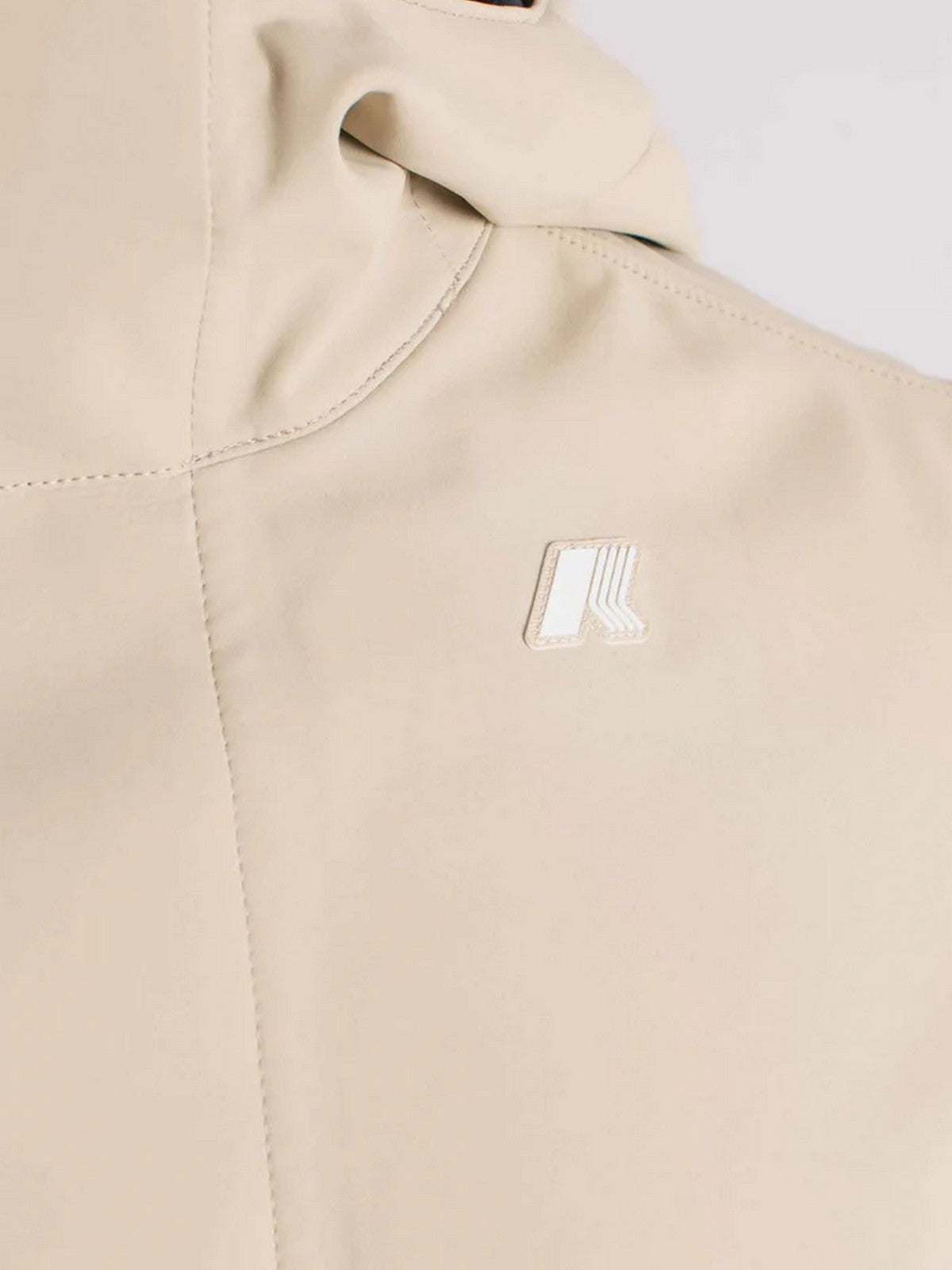 K-WAY Giubbino Uomo Marlyn bonded K7126UW B2A Beige Cashmere - Blu