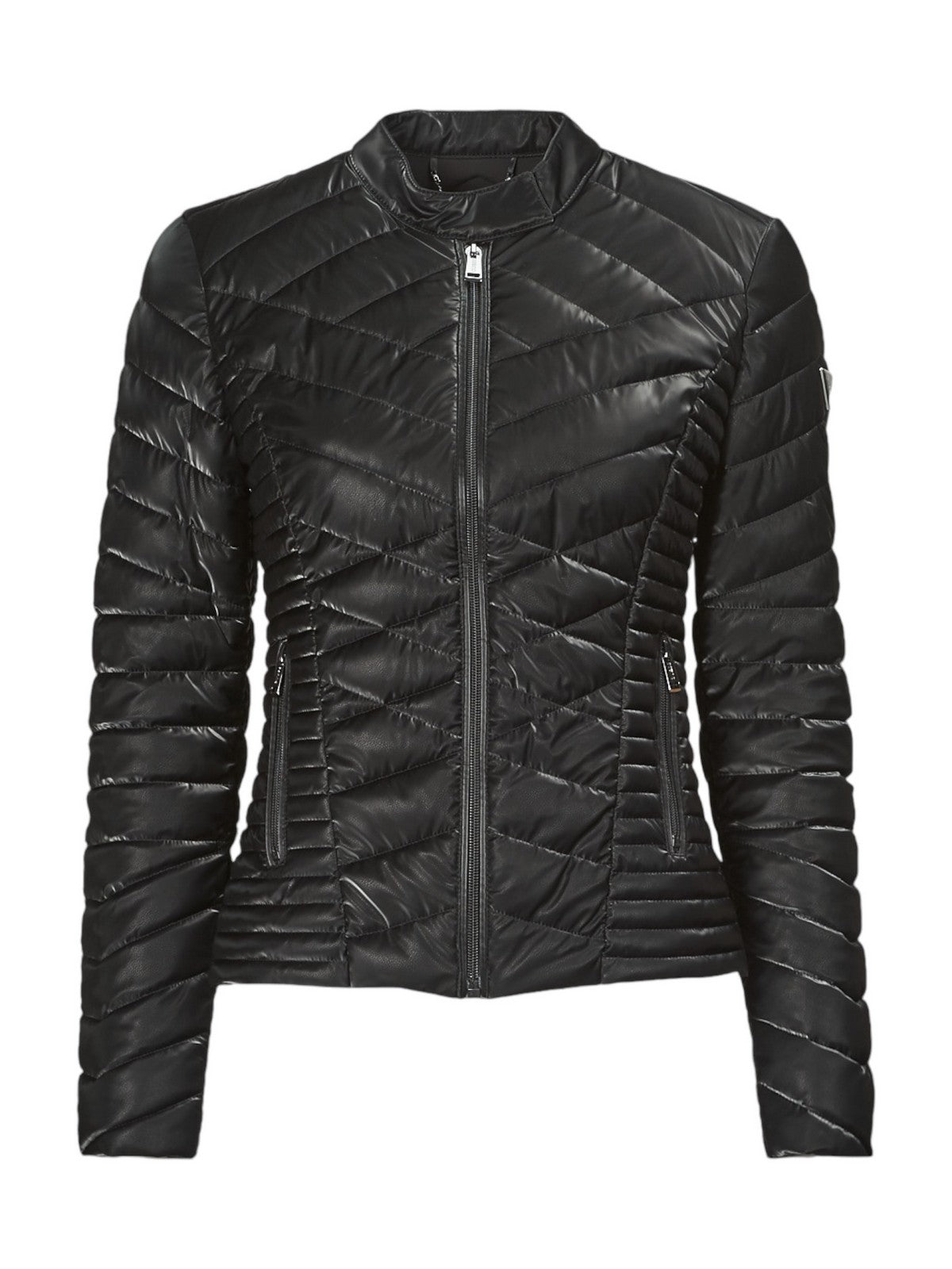 GUESS Giubbino Donna NEW VONA JACKET W4YL06 KCBV0 JBLK Nero gioboutiqueweb
