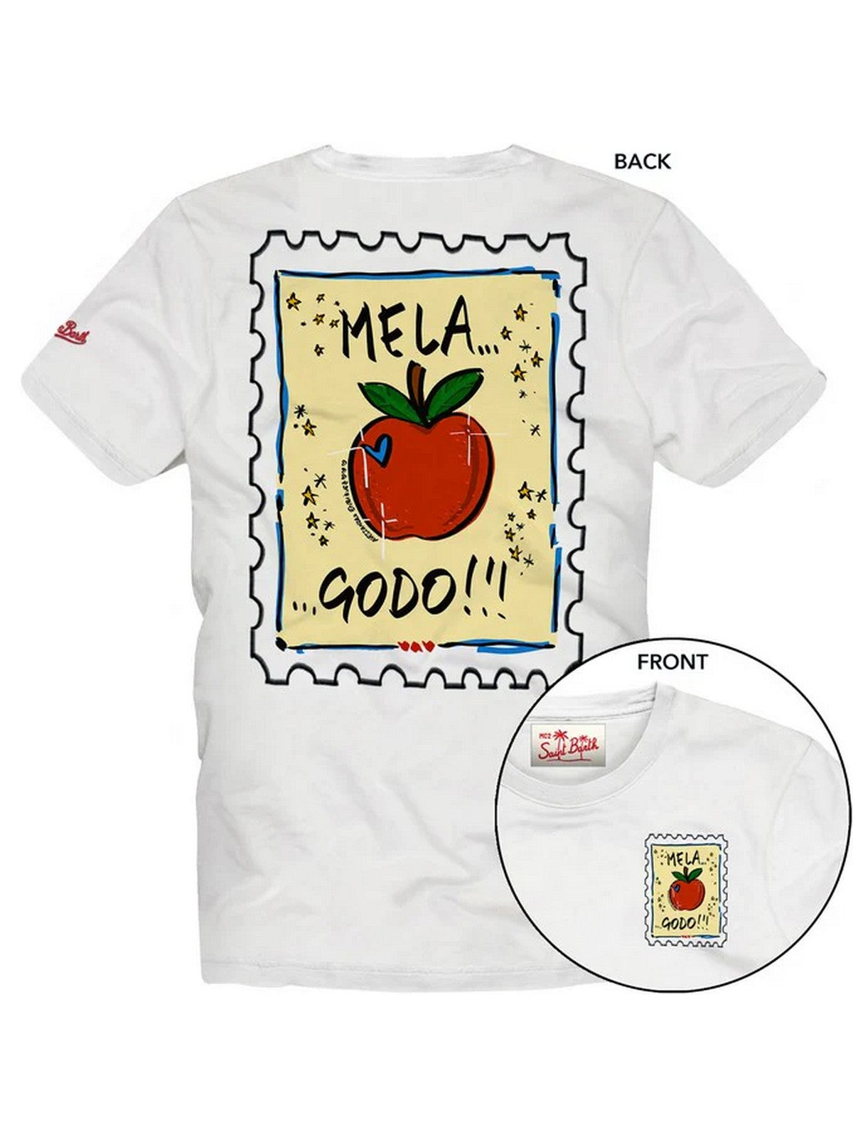 MC2 SAINT BARTH T-shirt Uomo TSHIRT MAN 05386H MELA GODO 01N
